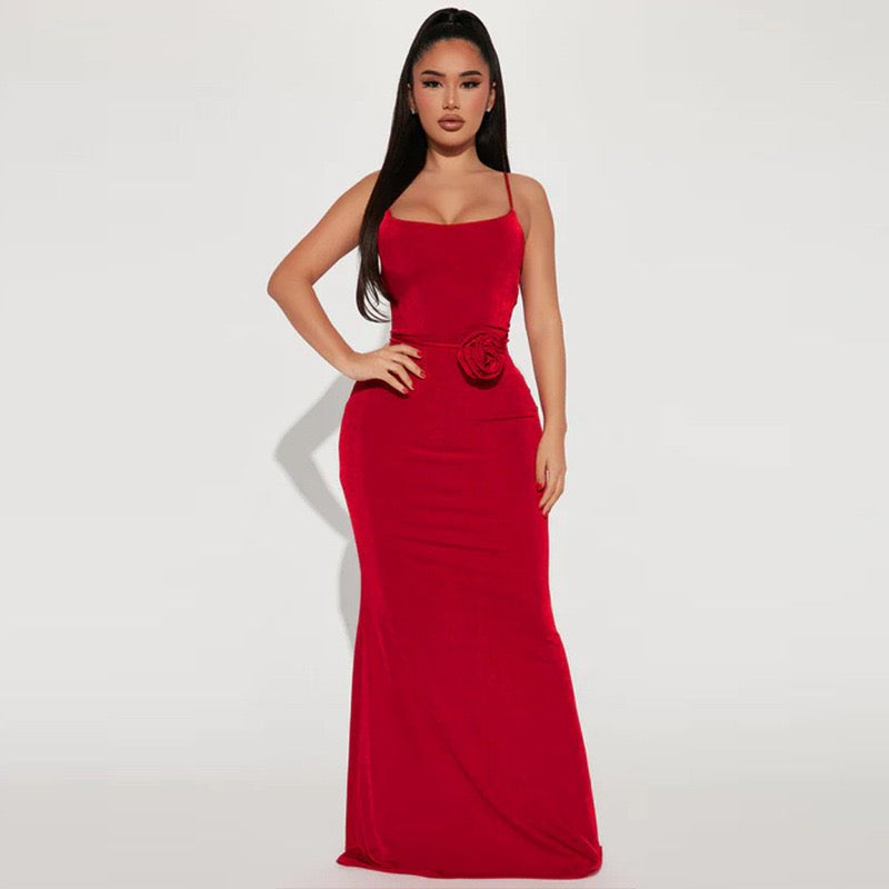 Red Long dress - Veras Closet Long dresses collection 