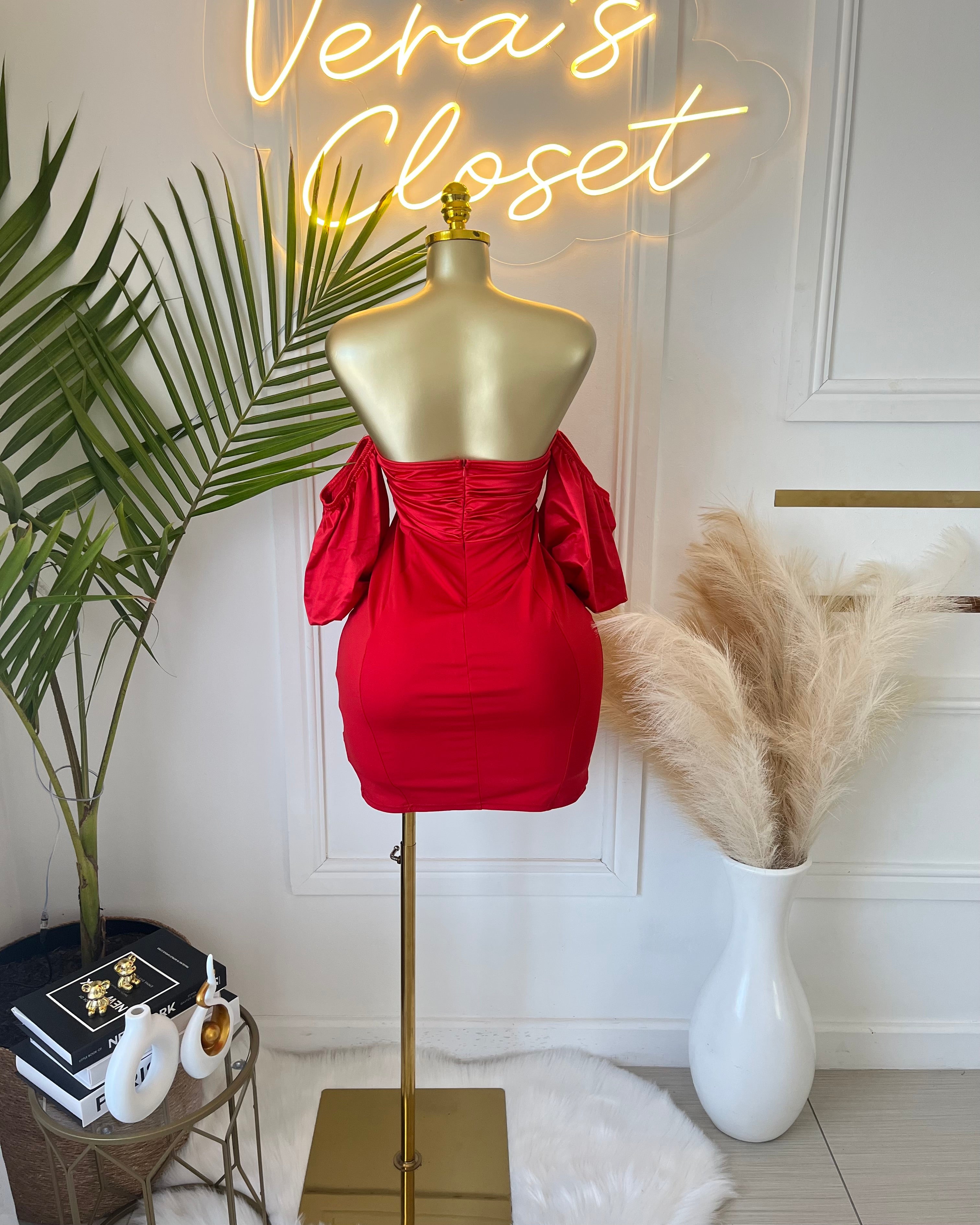 Lyza Lyza Off-Shoulder Mini Dress