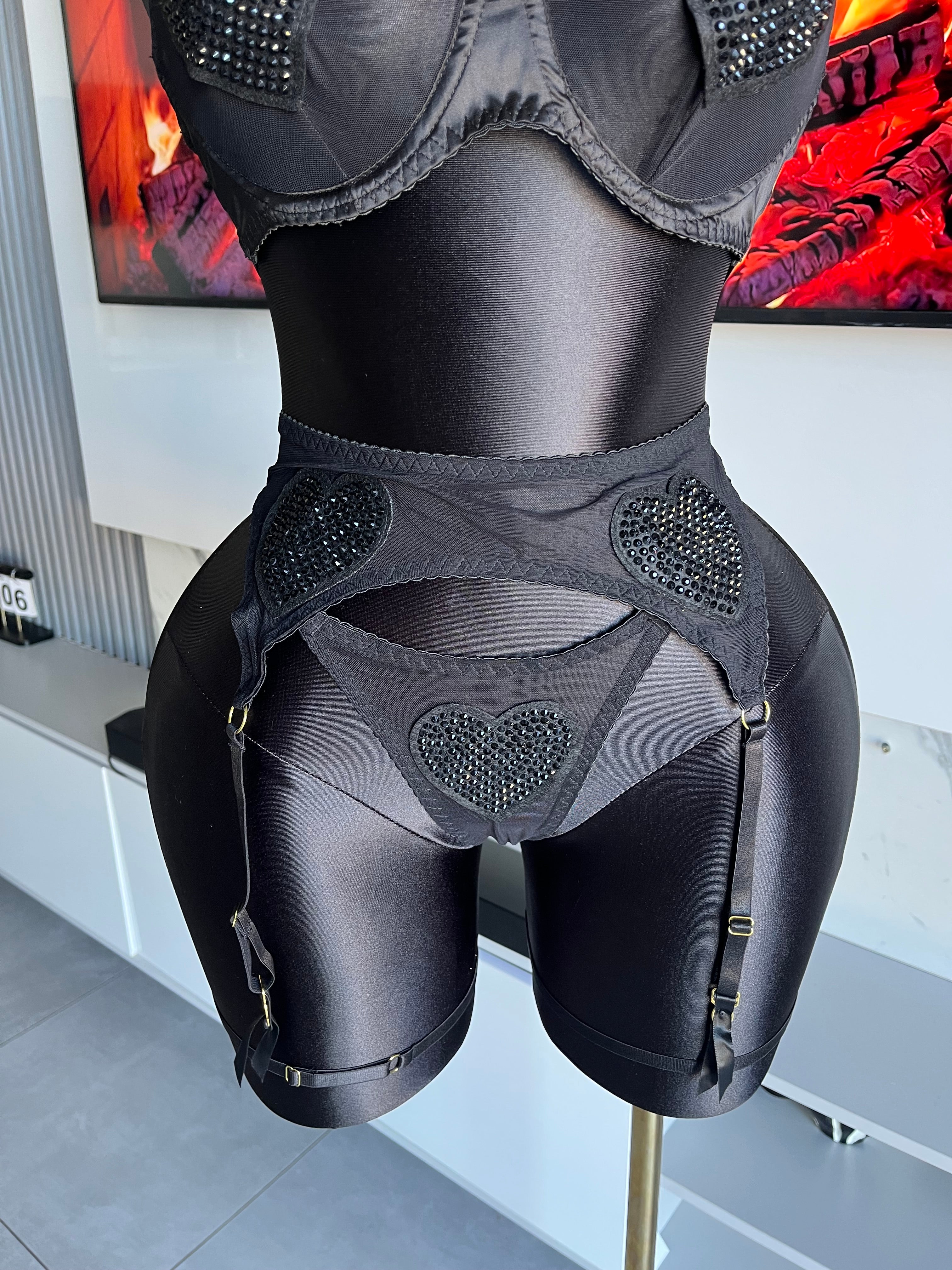 Bare Your Intentions Lace Lingerie Set