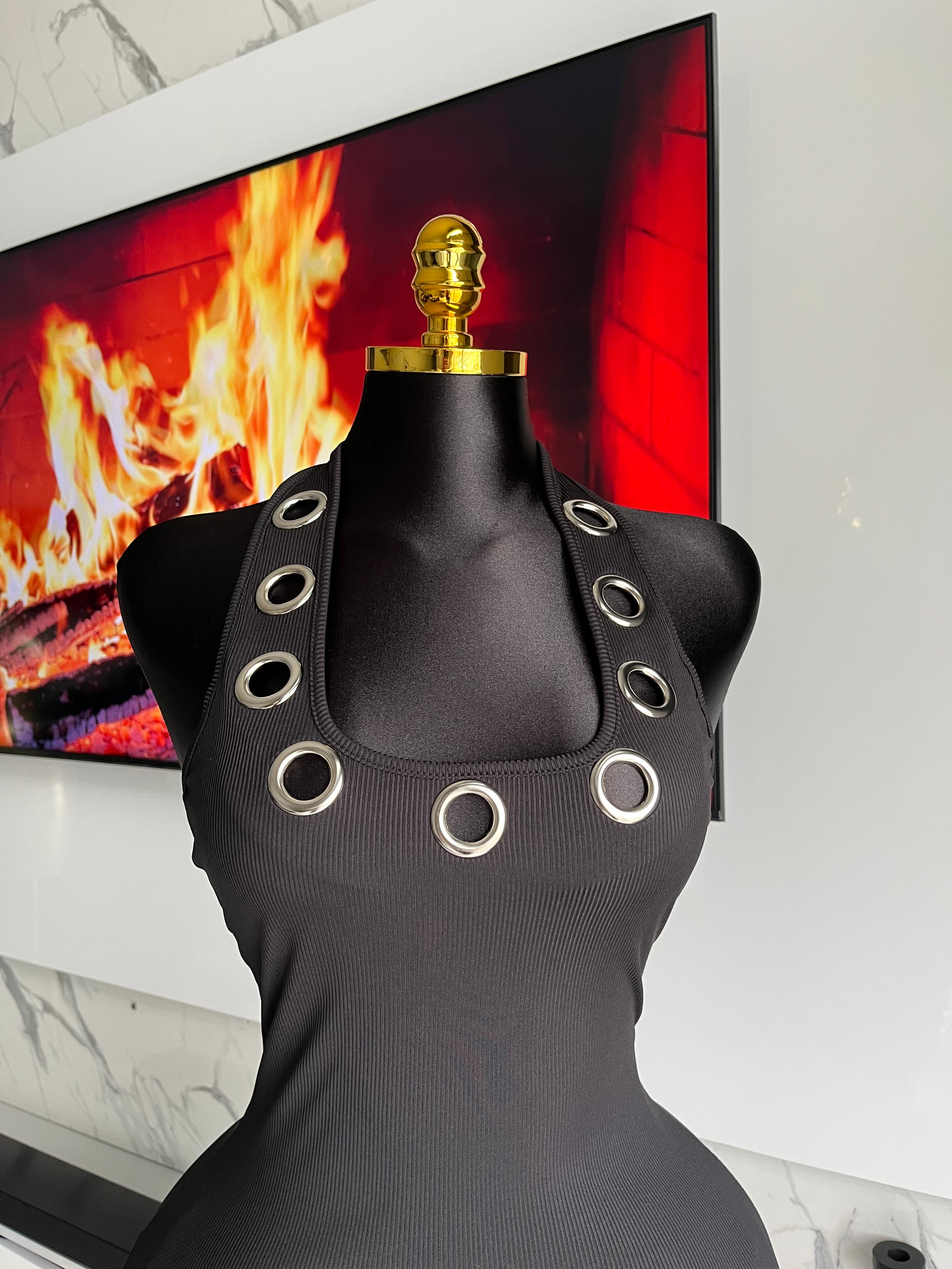 Sophia Grommet Bodycon Mini Dress