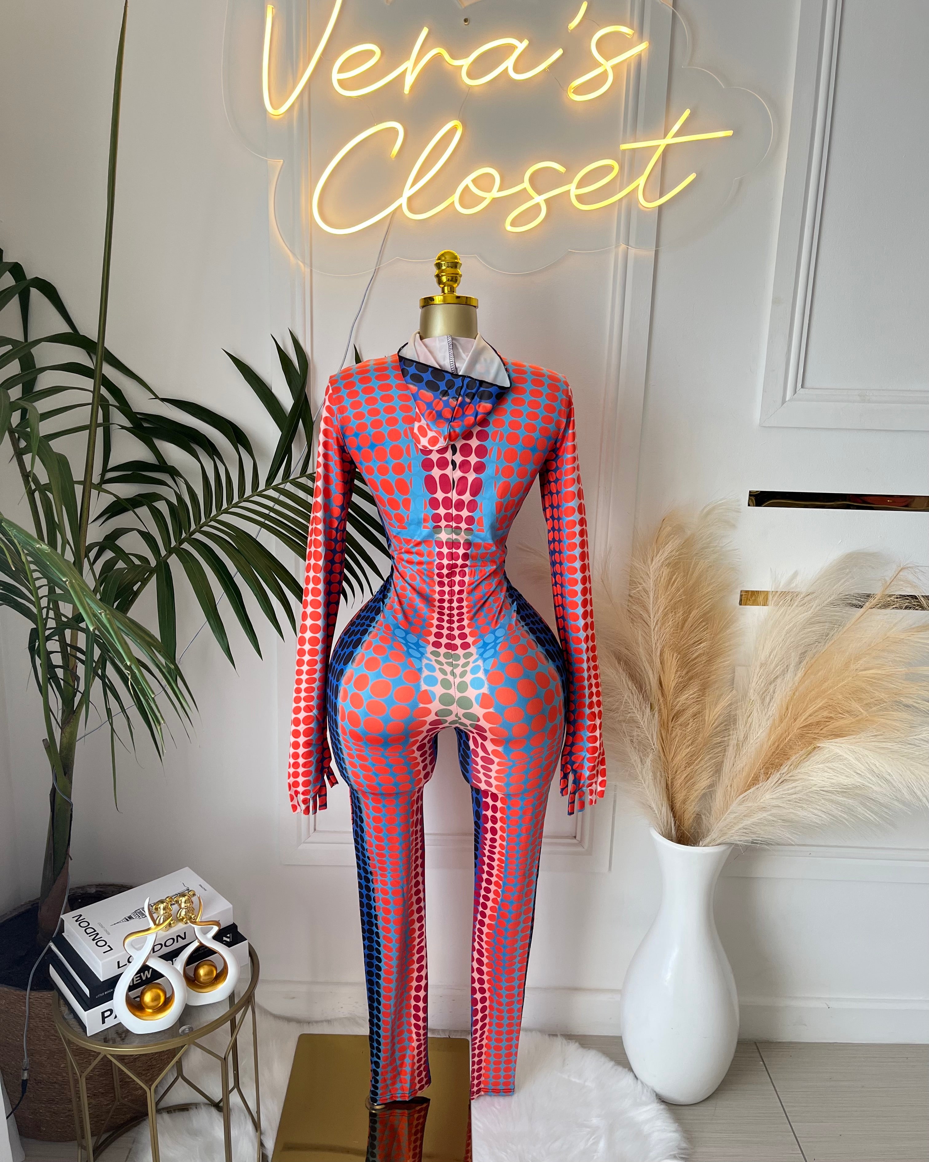 Ivy Printed Jumpsuit