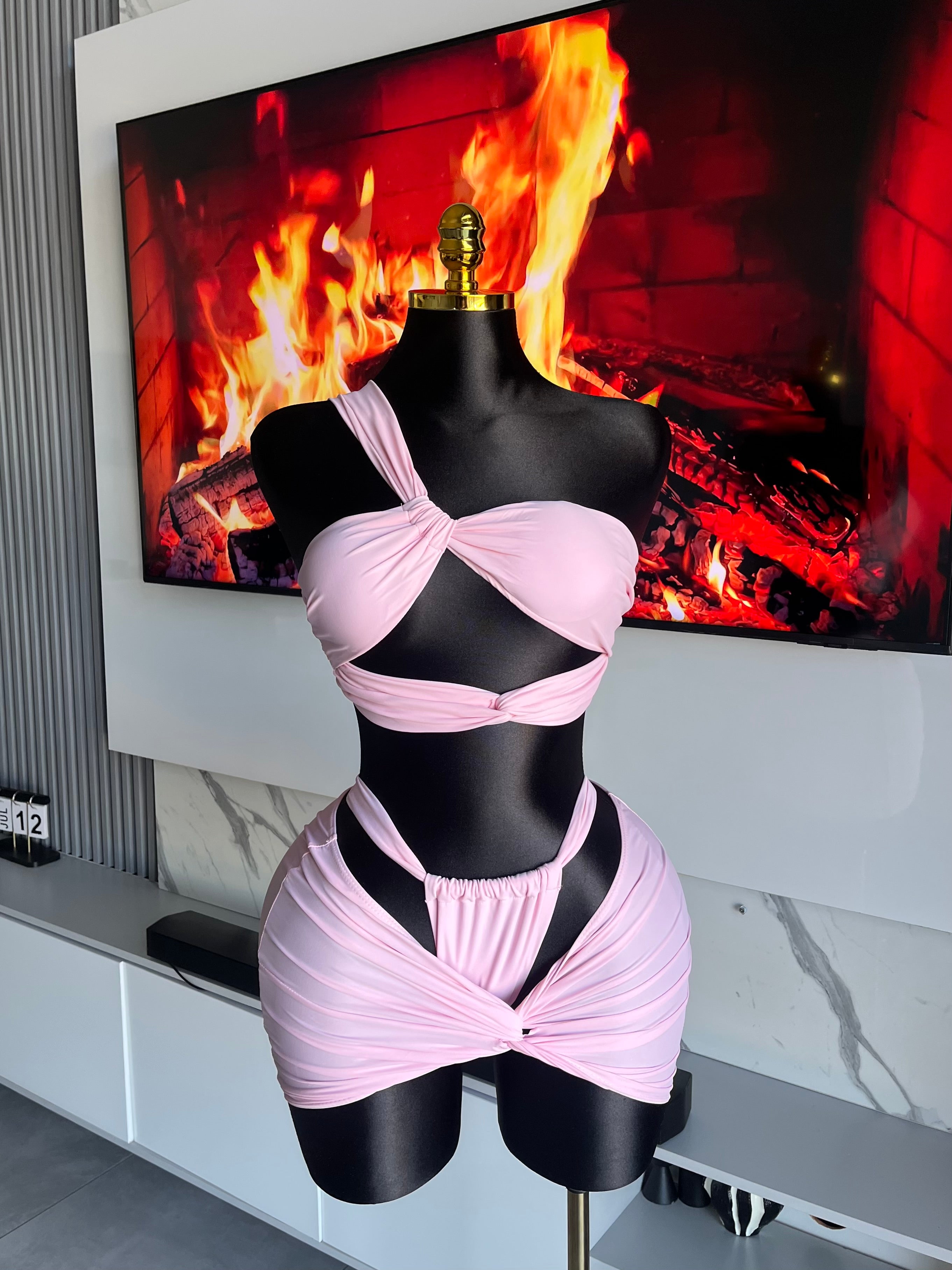 Rare Pink Bikini Set