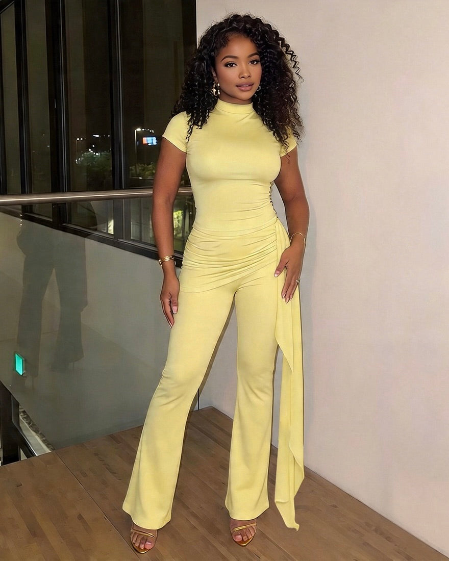 Charlotte Drape Pant Set