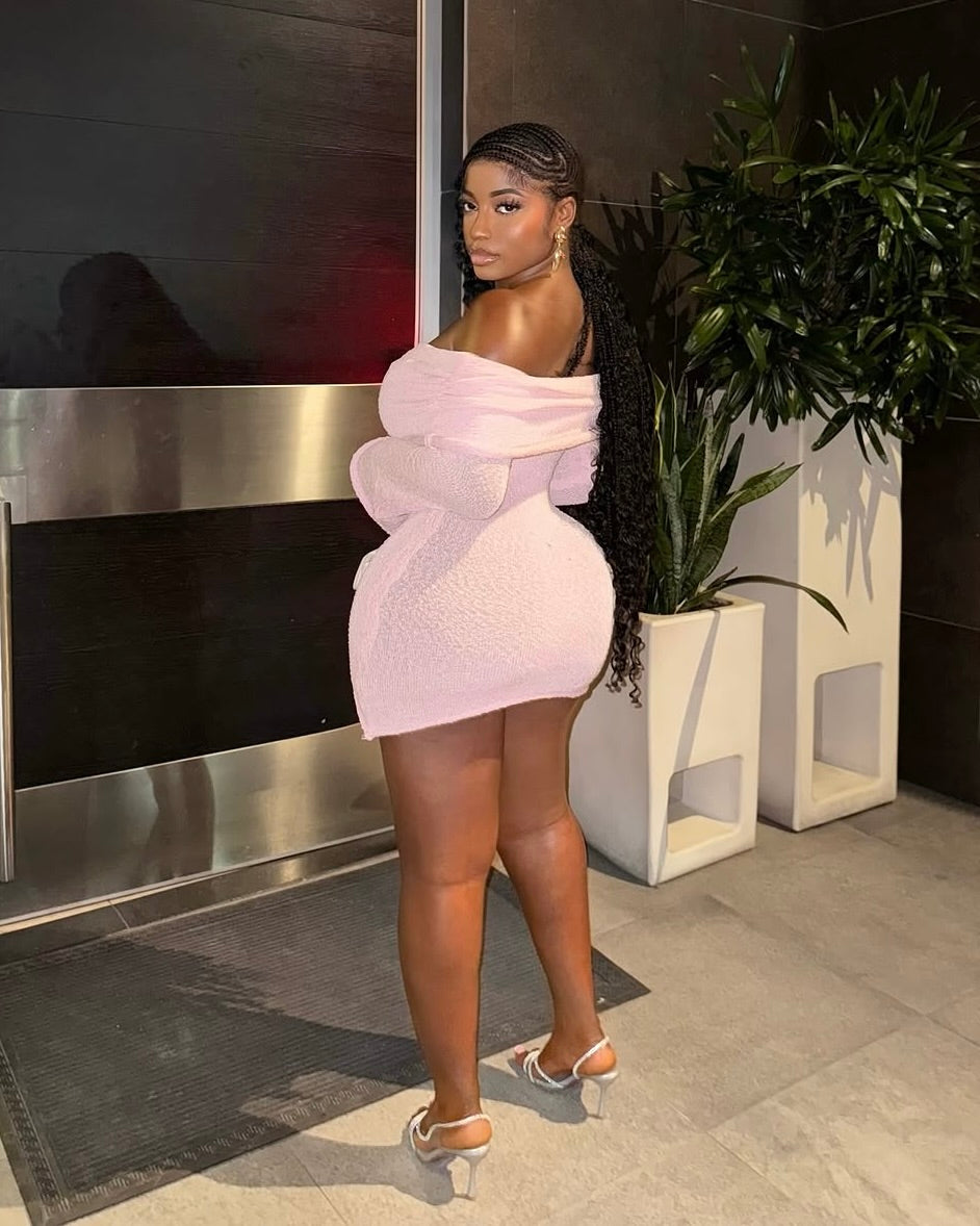 Karol Off-Shoulder Mini Dress