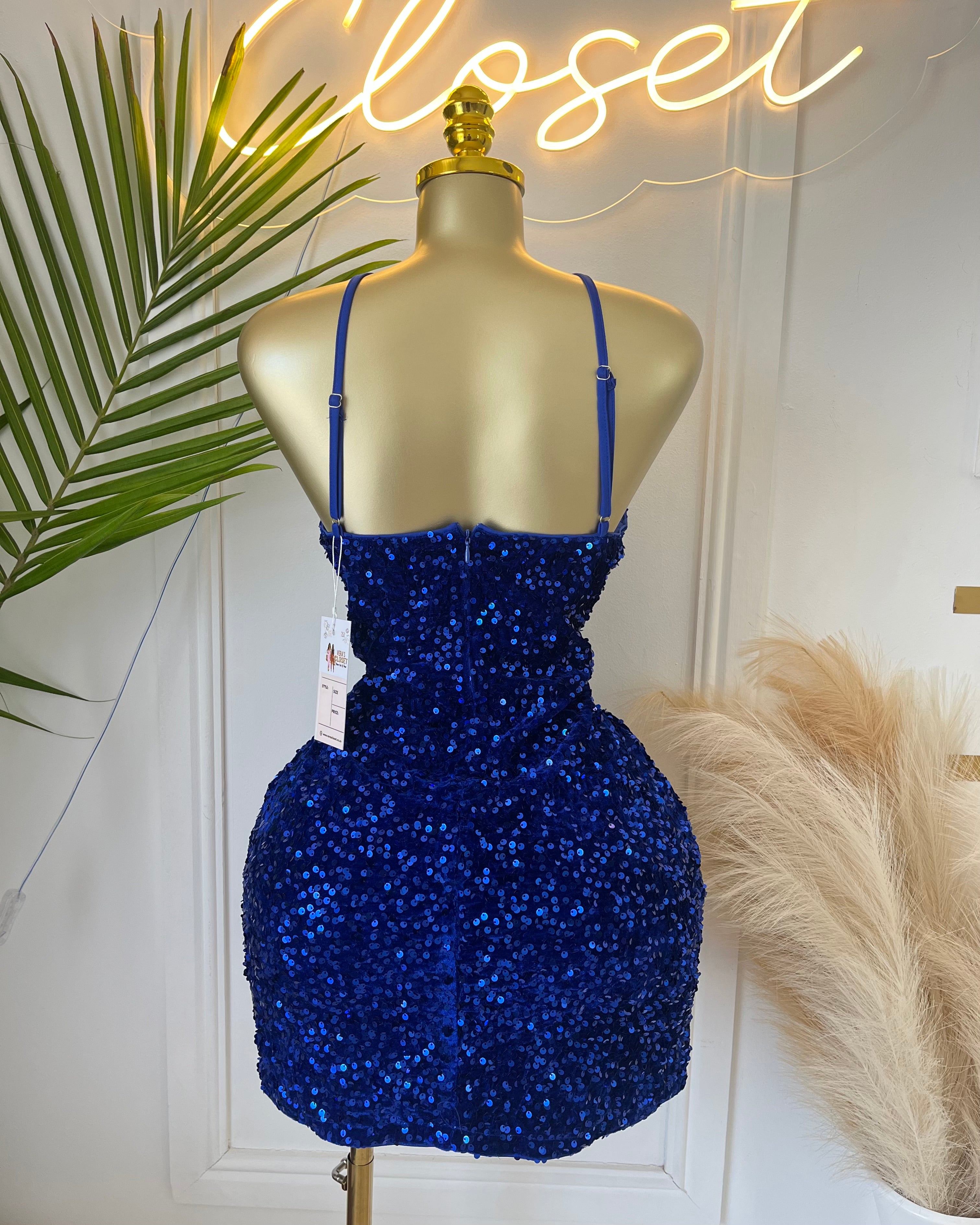 Aura Sequin Mini Dress