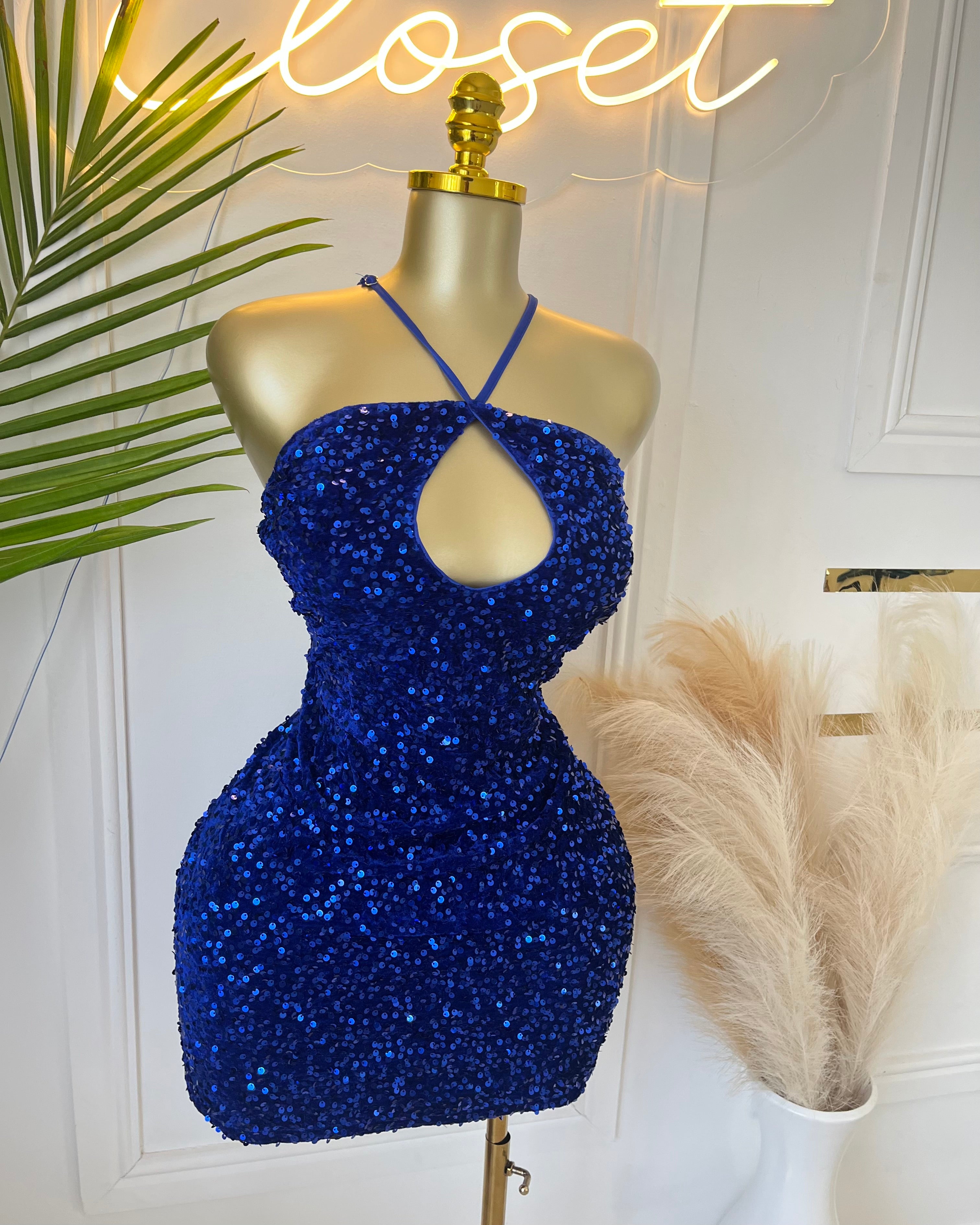 Aura Sequin Mini Dress