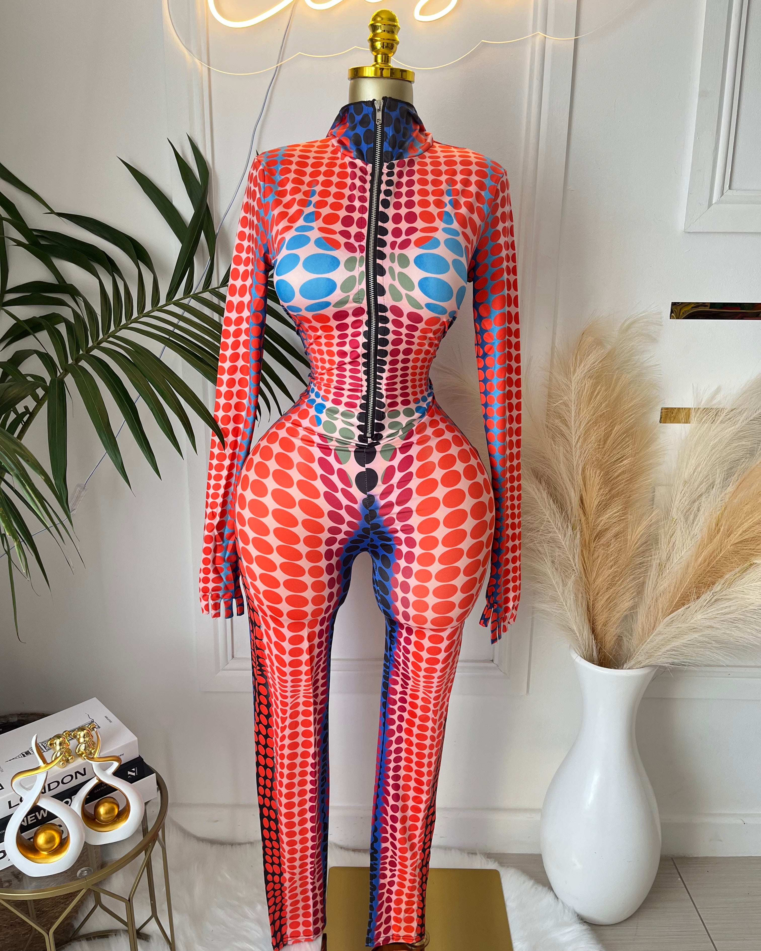 Ivy Printed Jumpsuit