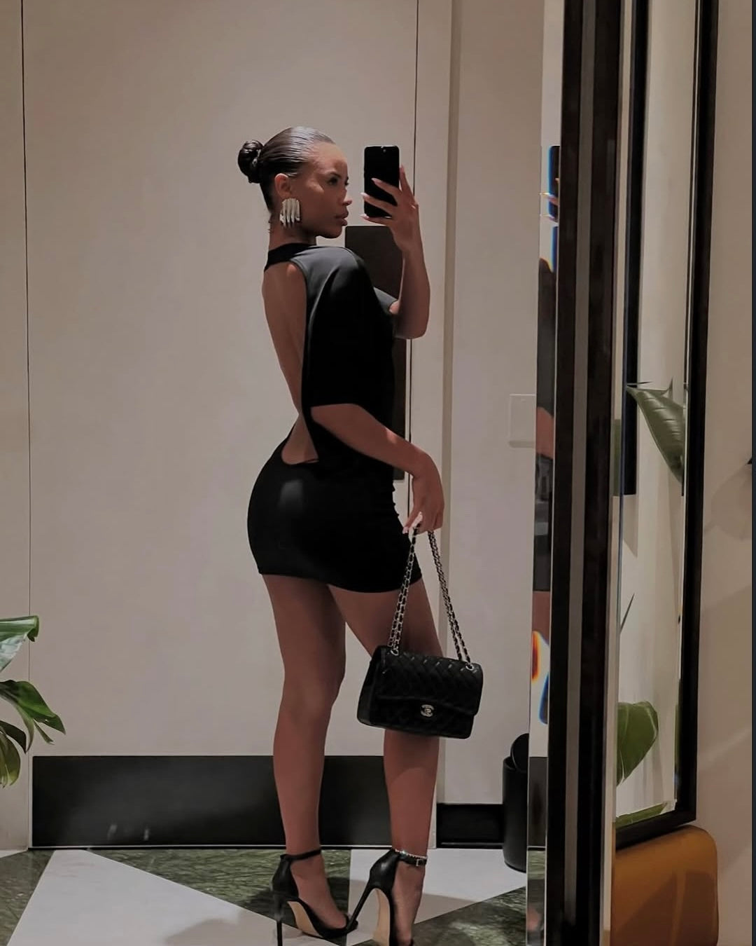 Gilda Backless Mini Dress