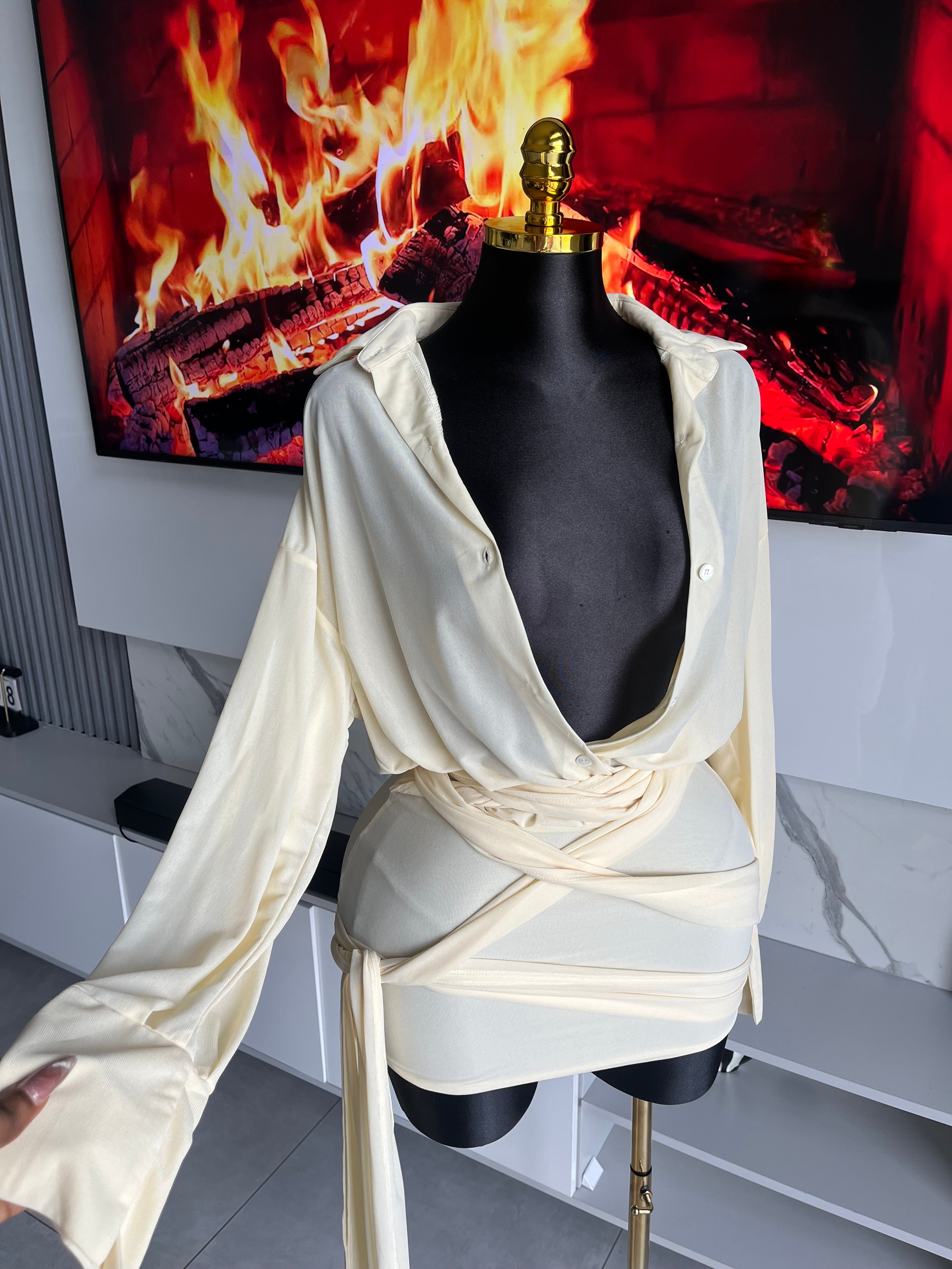 Golden Hour Shirt Dress