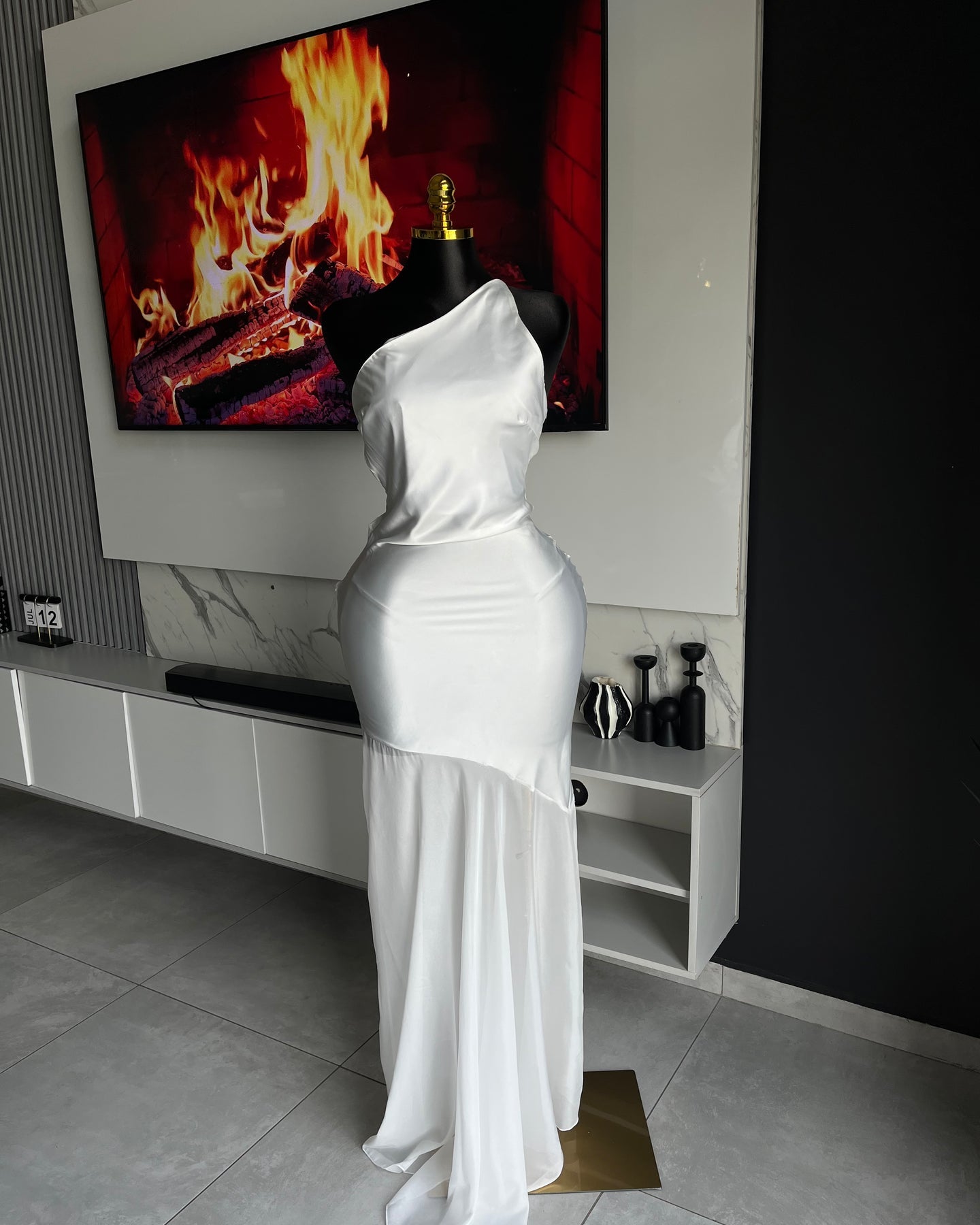 Casey One Shoulder Maxi Dress