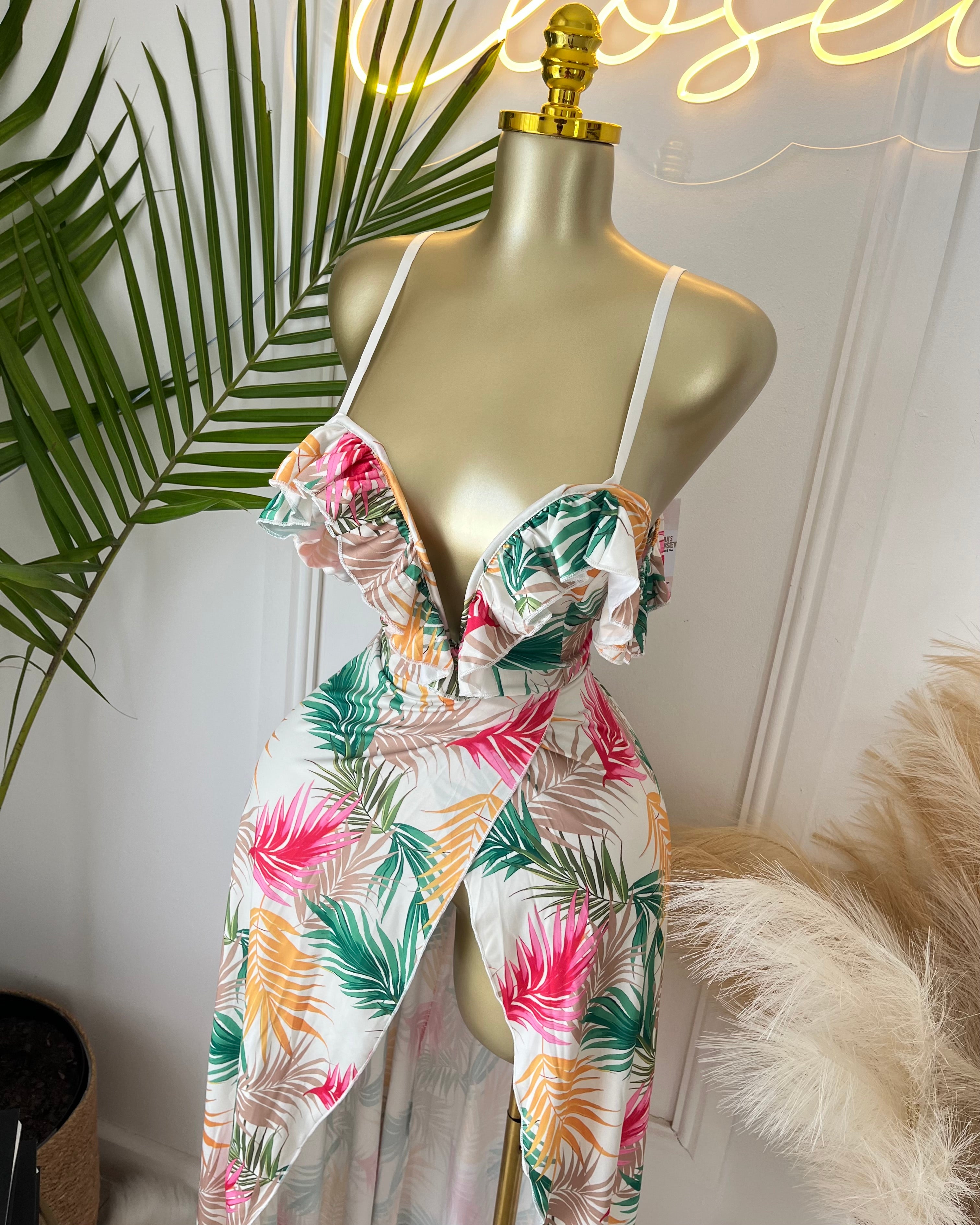 Zack Tropical Breeze Maxi Dress