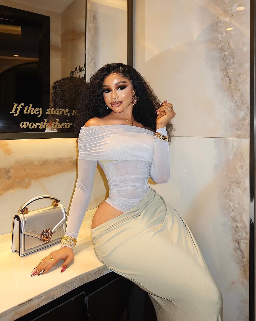 Scarlett Draped Skirt Set
