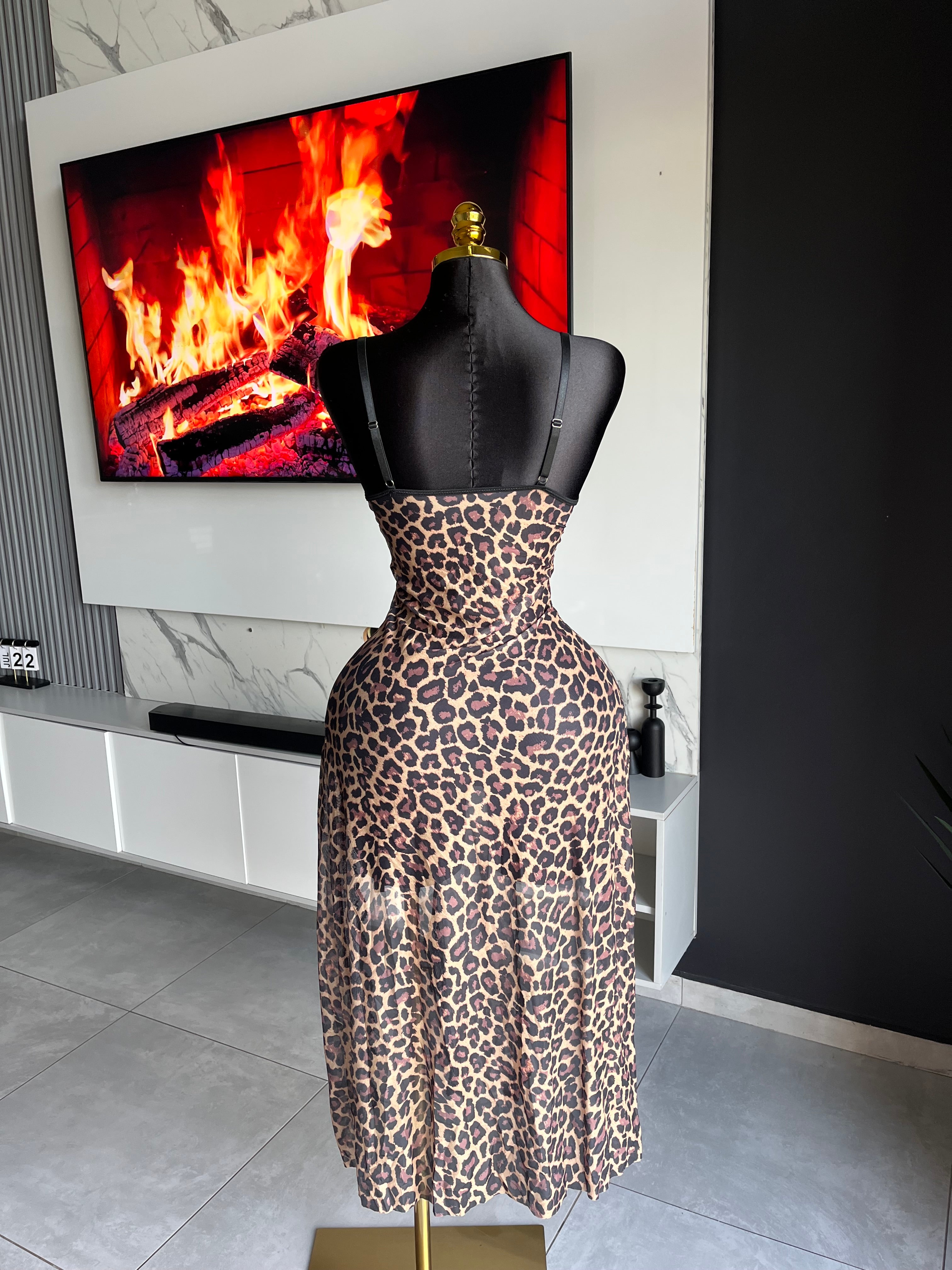 Wild Dreamer Leopard Lace Sleepwear