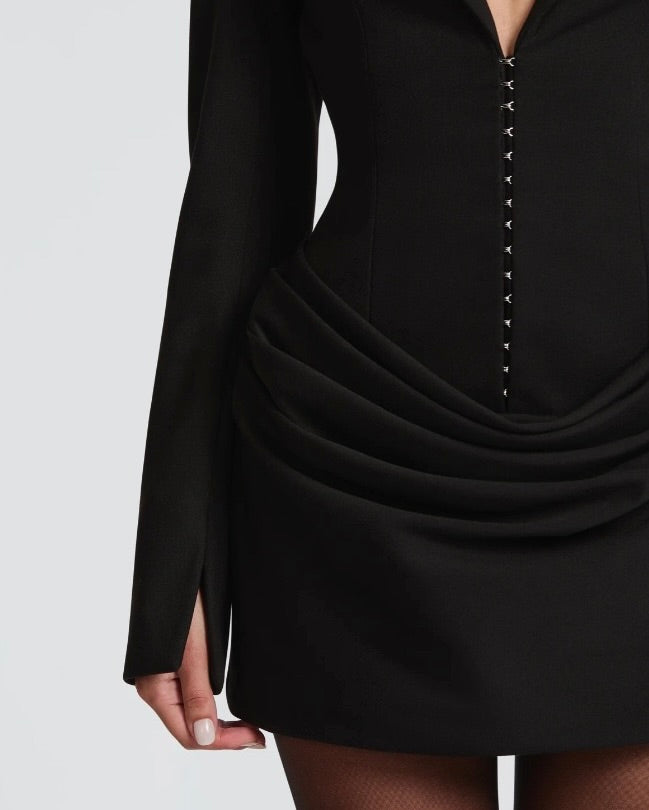 Elyndra Structured Blazer Mini Dress