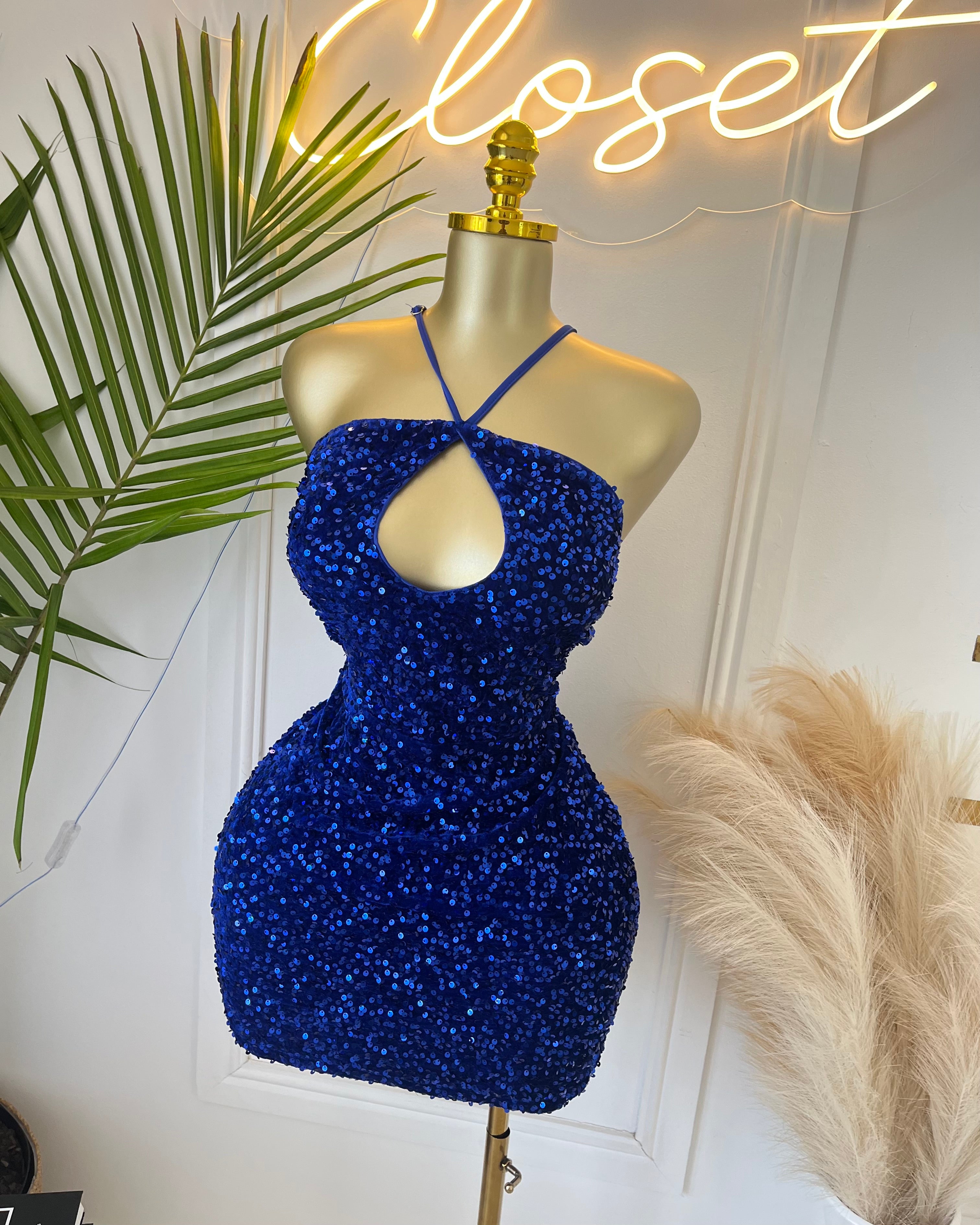 Aura Sequin Mini Dress