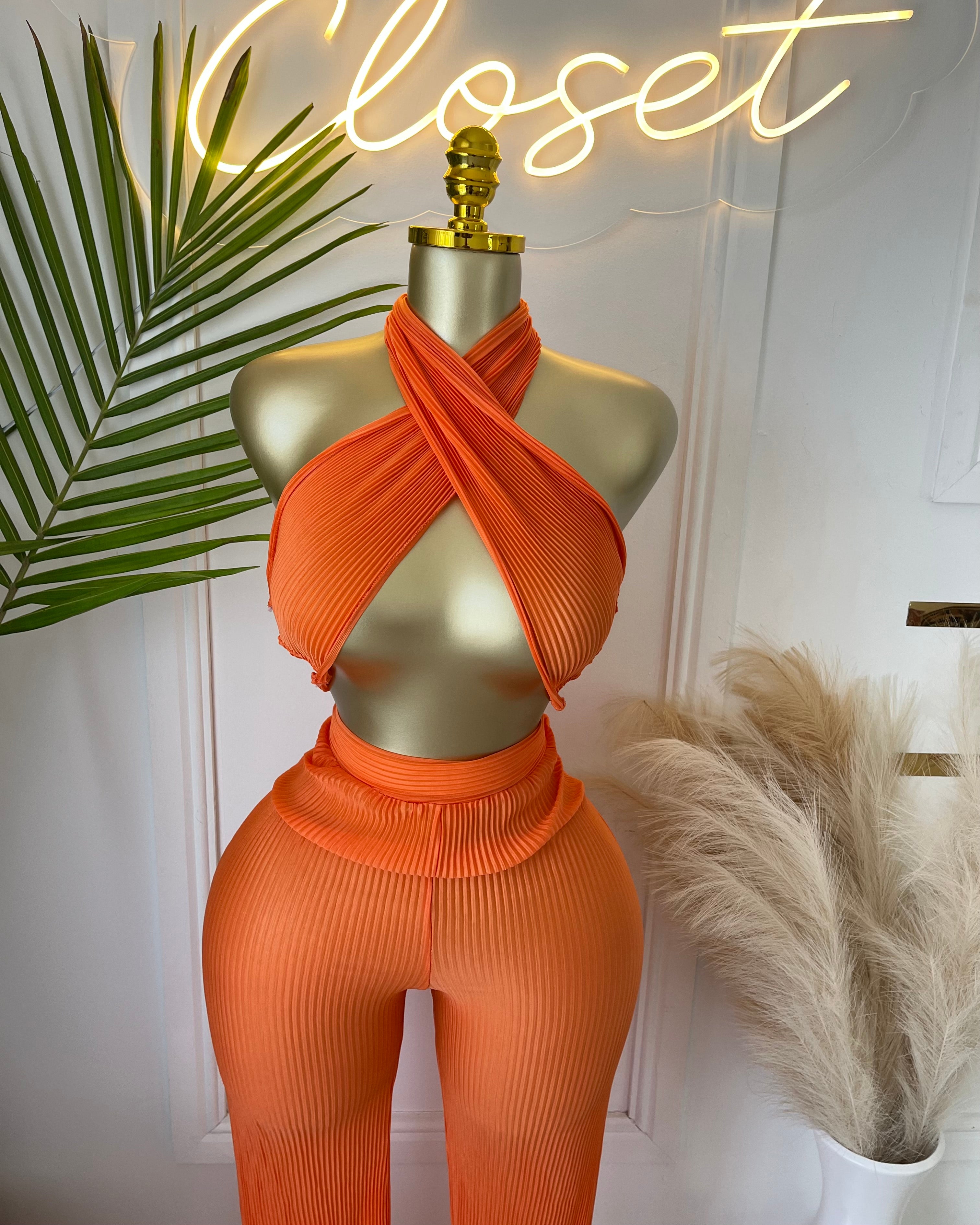 Twist of Me Pant Set