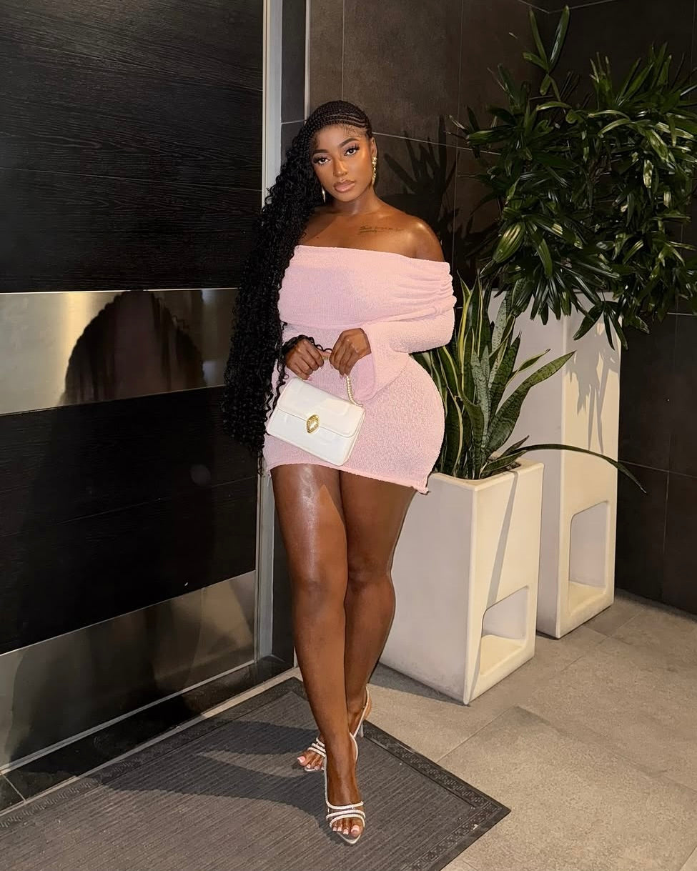 Karol Off-Shoulder Mini Dress