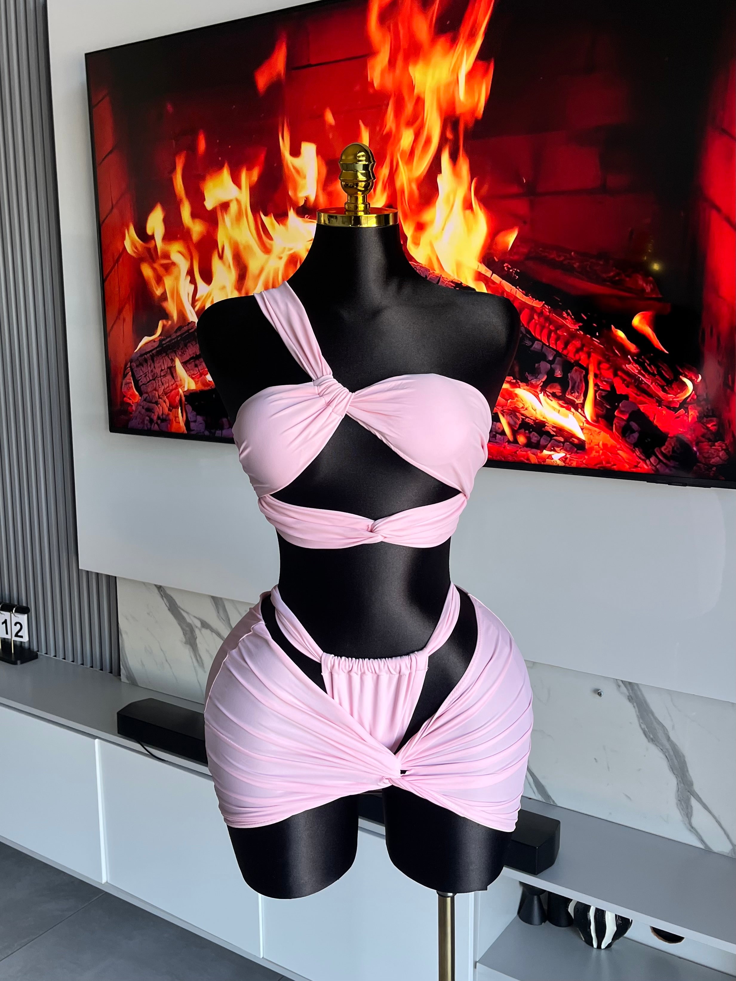 Rare Pink Bikini Set