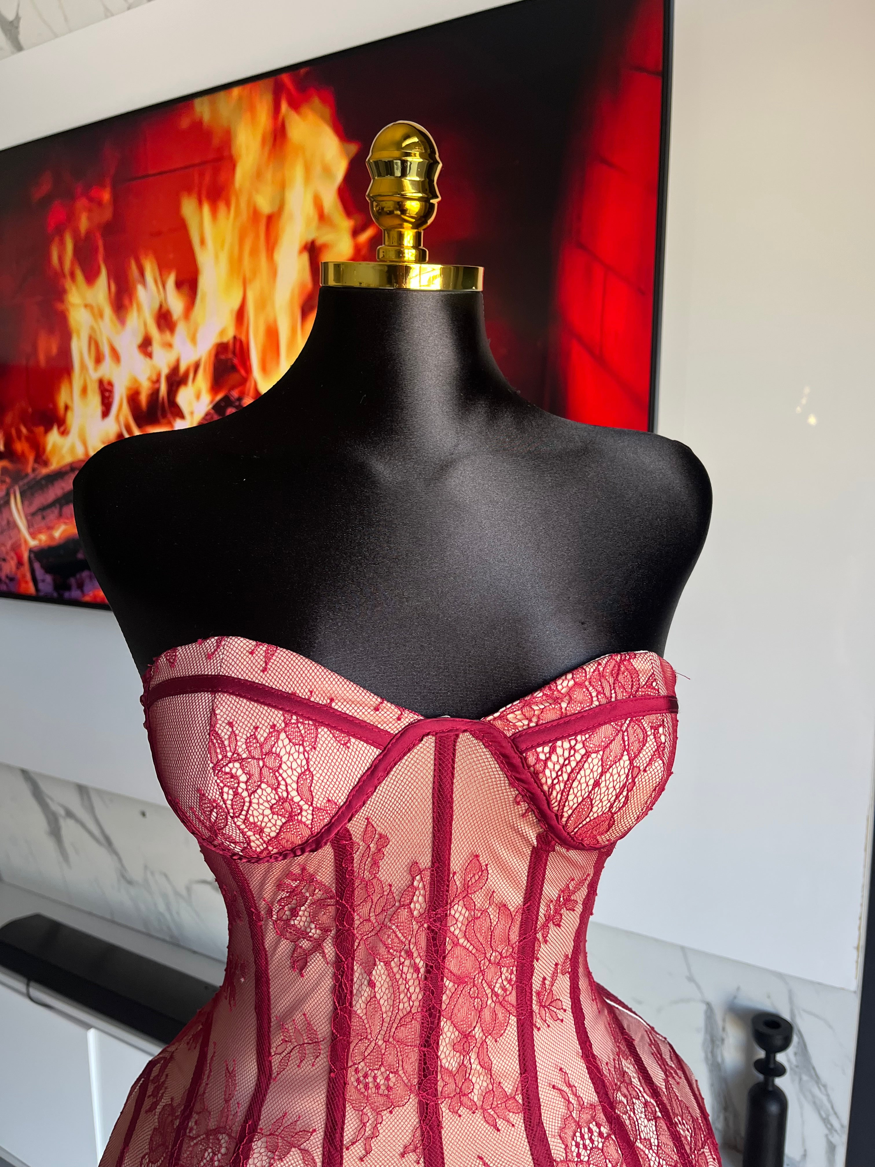 Cleora Lace Mini Dress