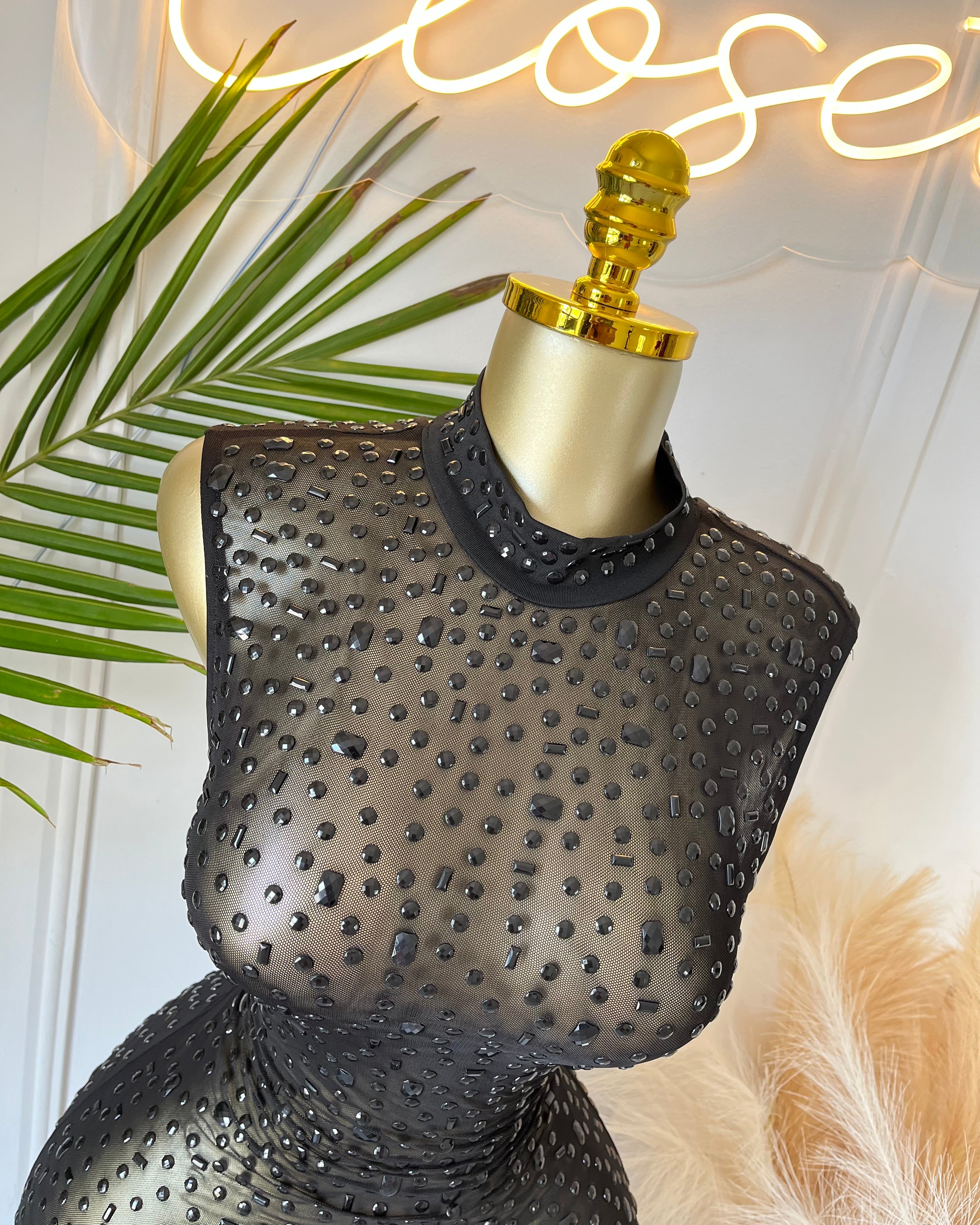 Nyx Crystal Statement Dress