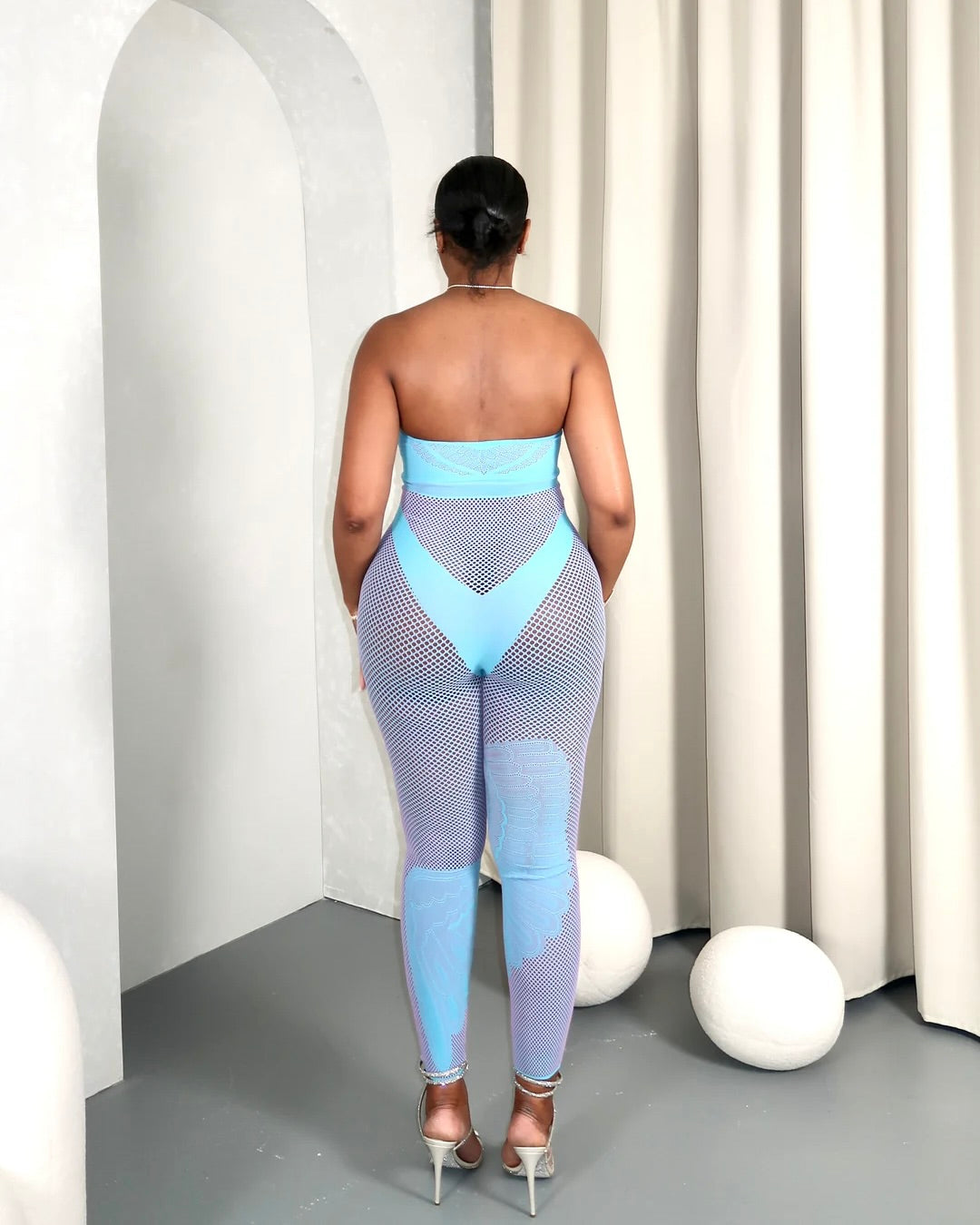 Celeste Mesh Jumpsuit