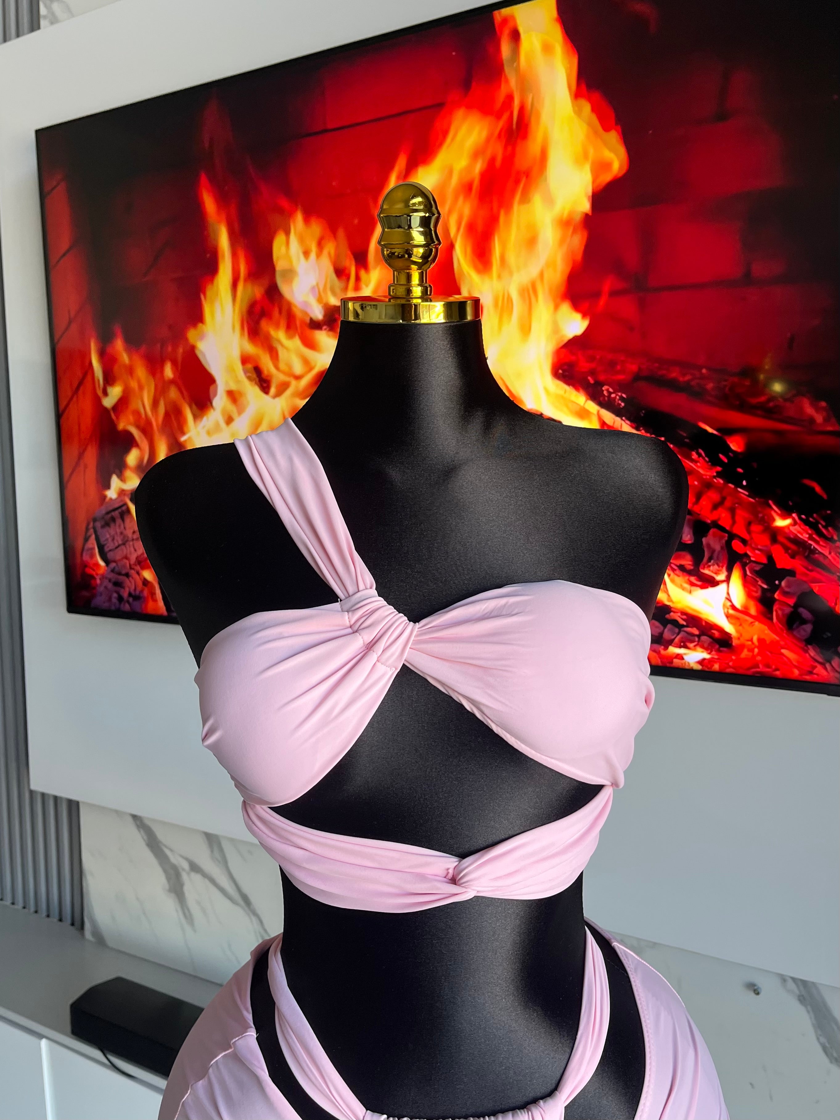 Rare Pink Bikini Set
