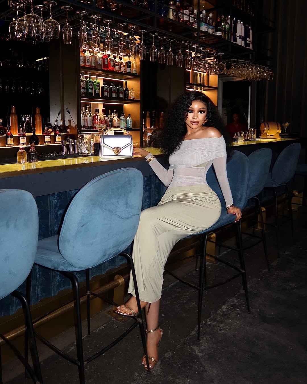 Scarlett Draped Skirt Set