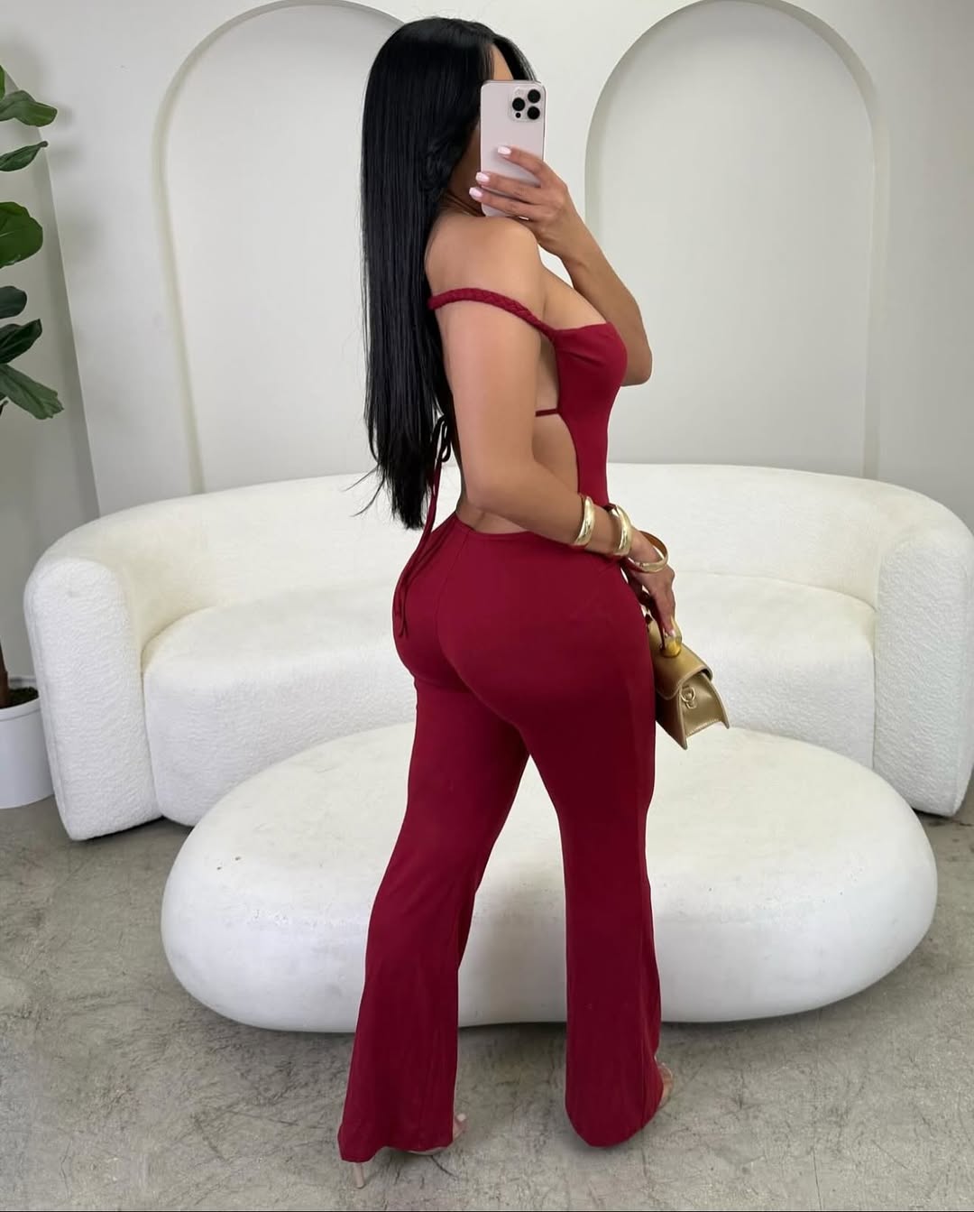 Amara Off-Shoulder Jumpsuit