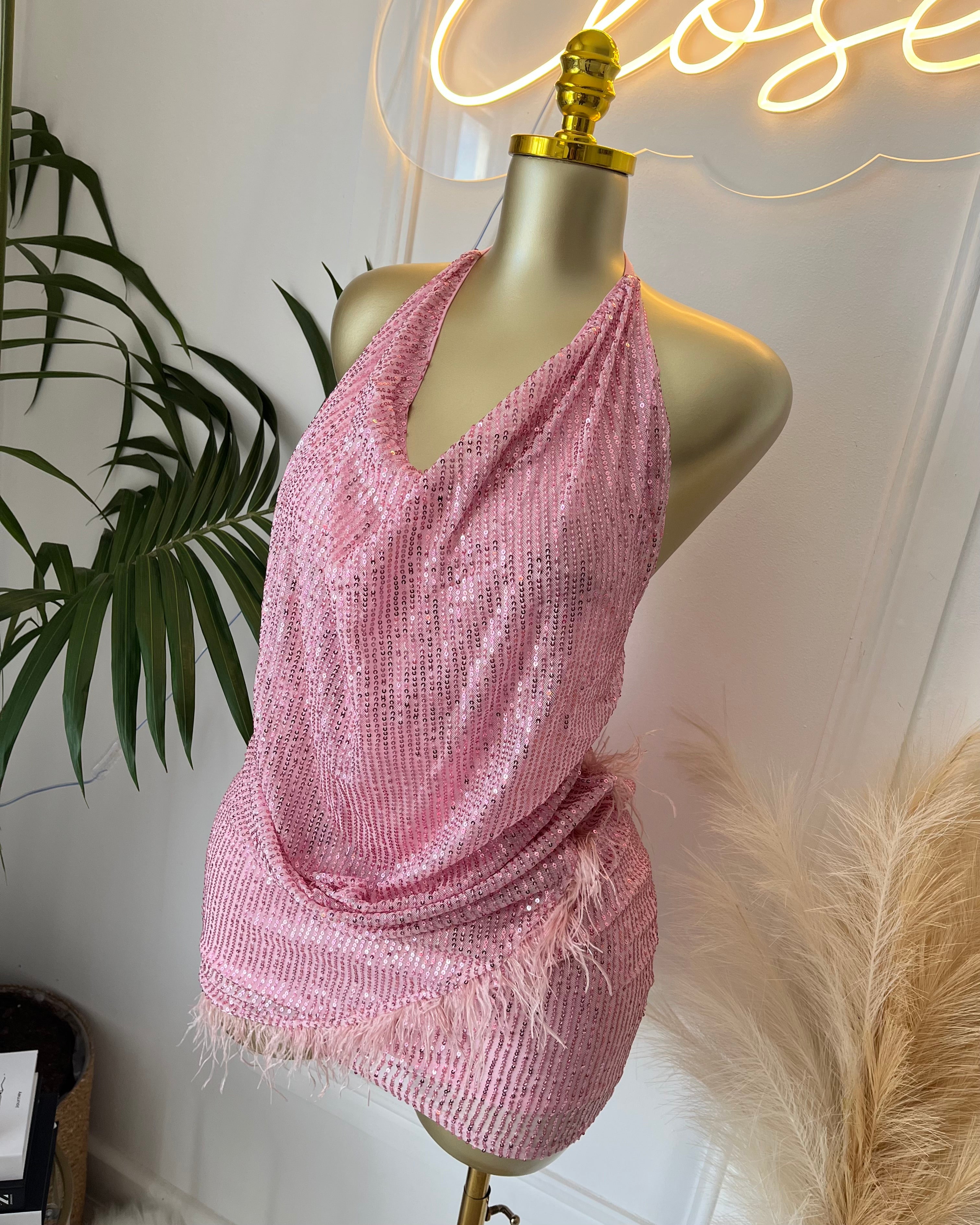 Lumicious Ruched Mini Dress