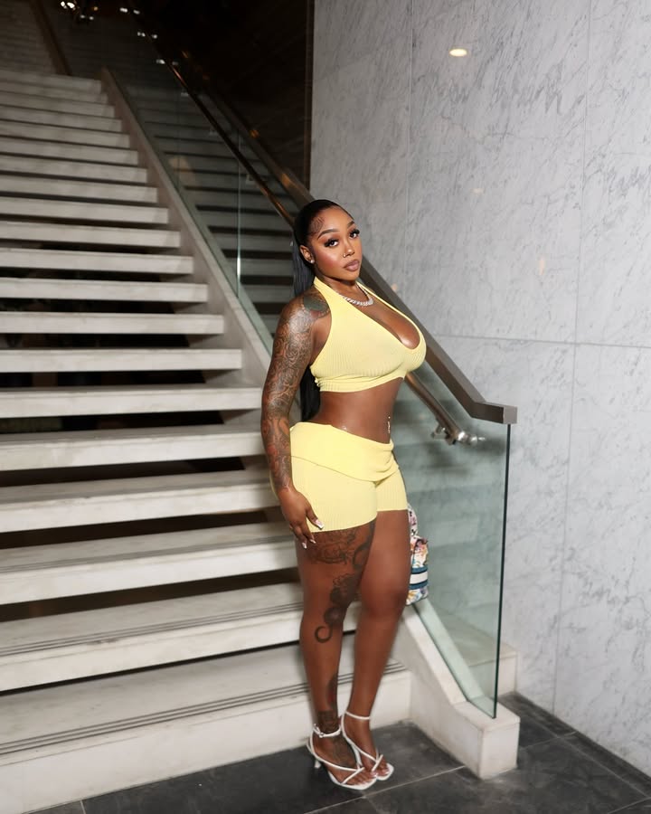 Enoni Ribbed Short Set