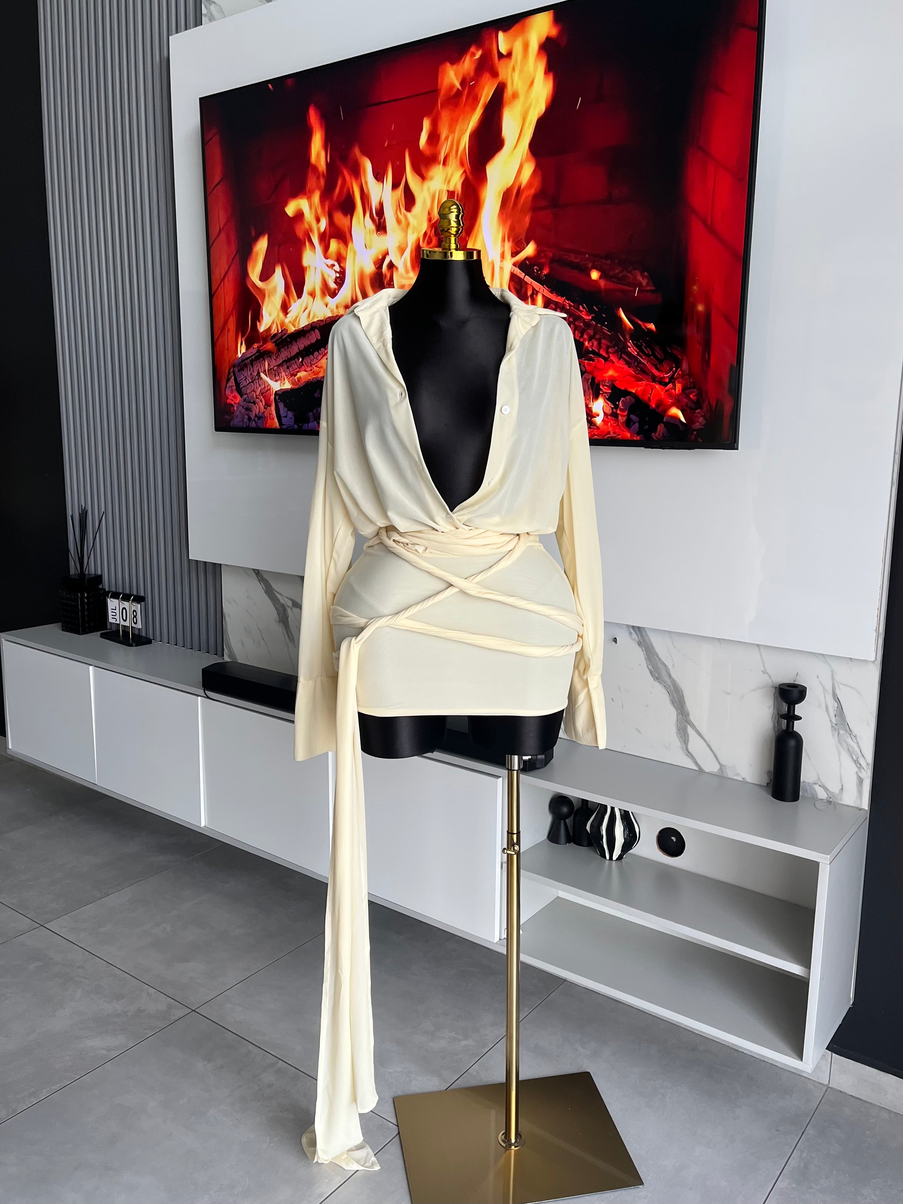 Golden Hour Shirt Dress
