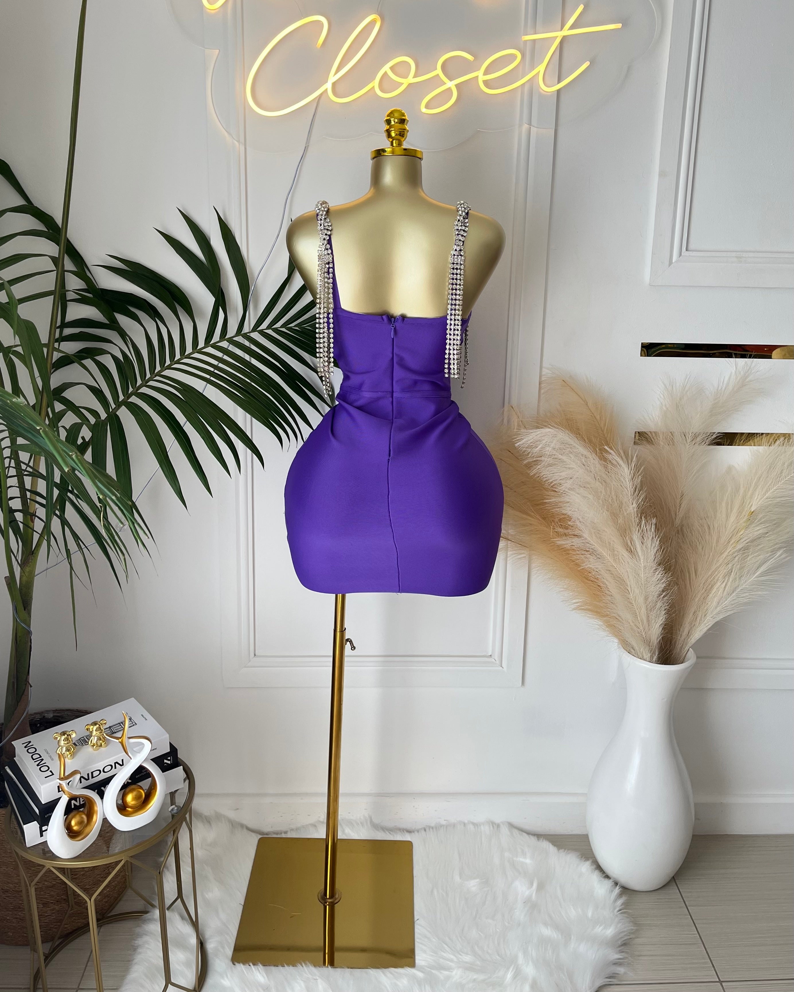 Class Bandage Mini Dress