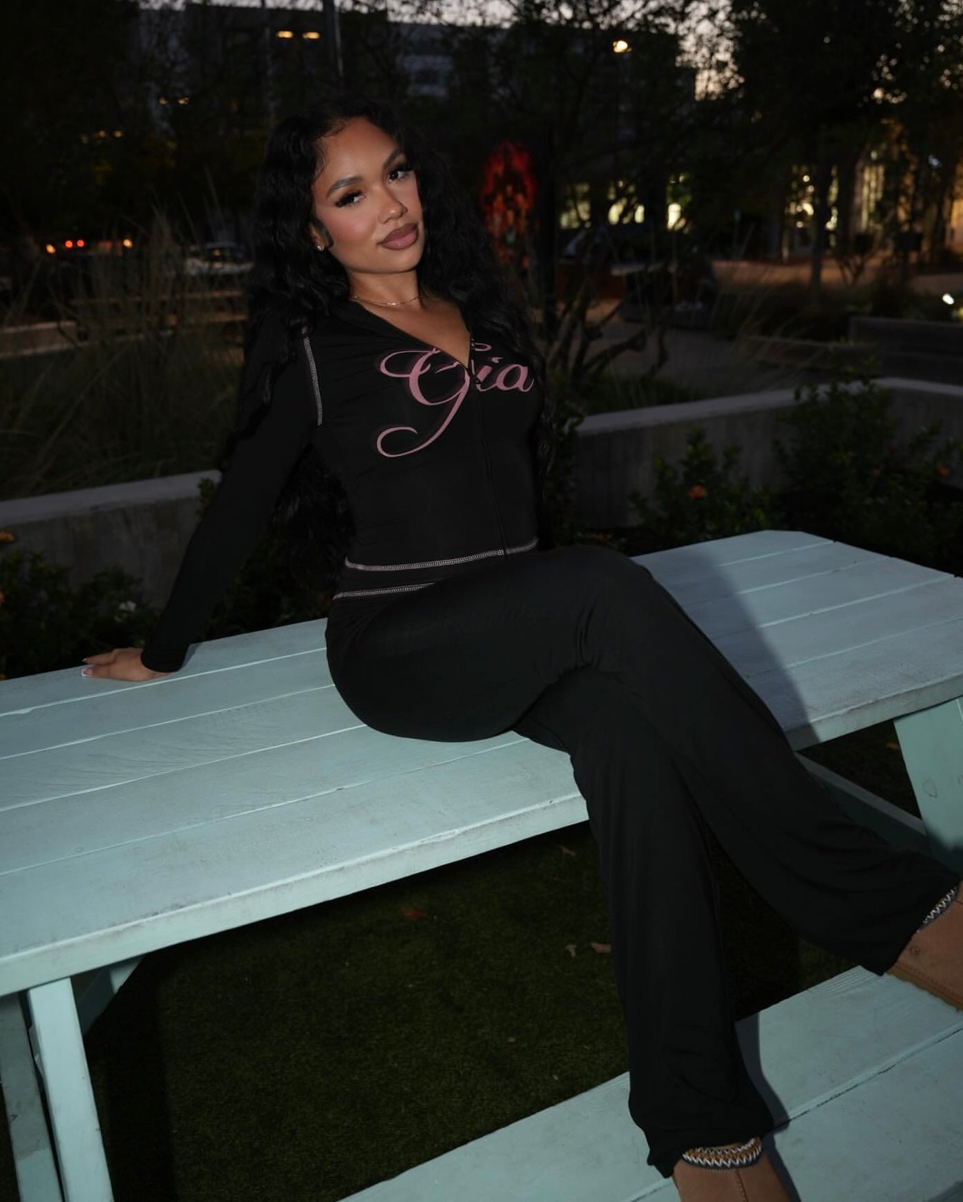 Gia Hooded Pant Set