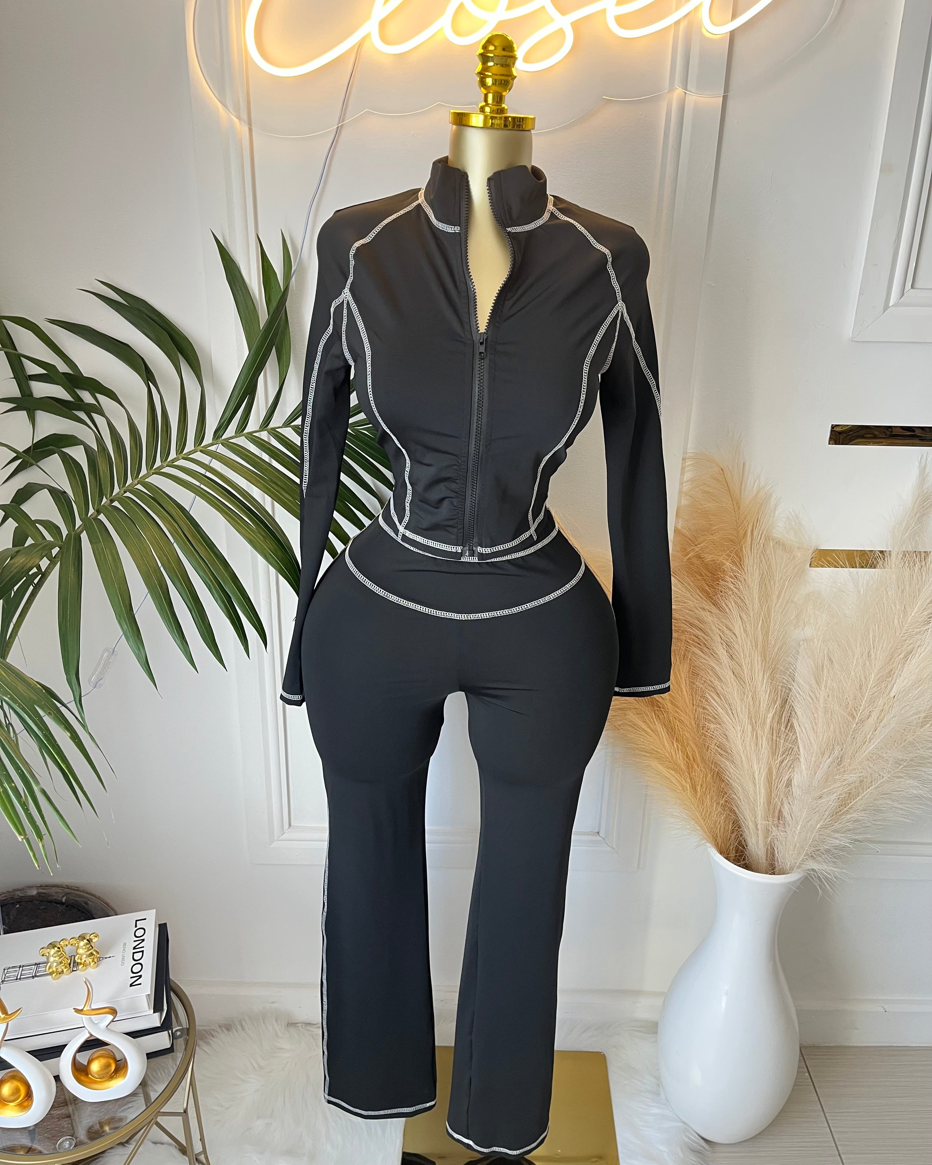 Nova Contrast Zip Set