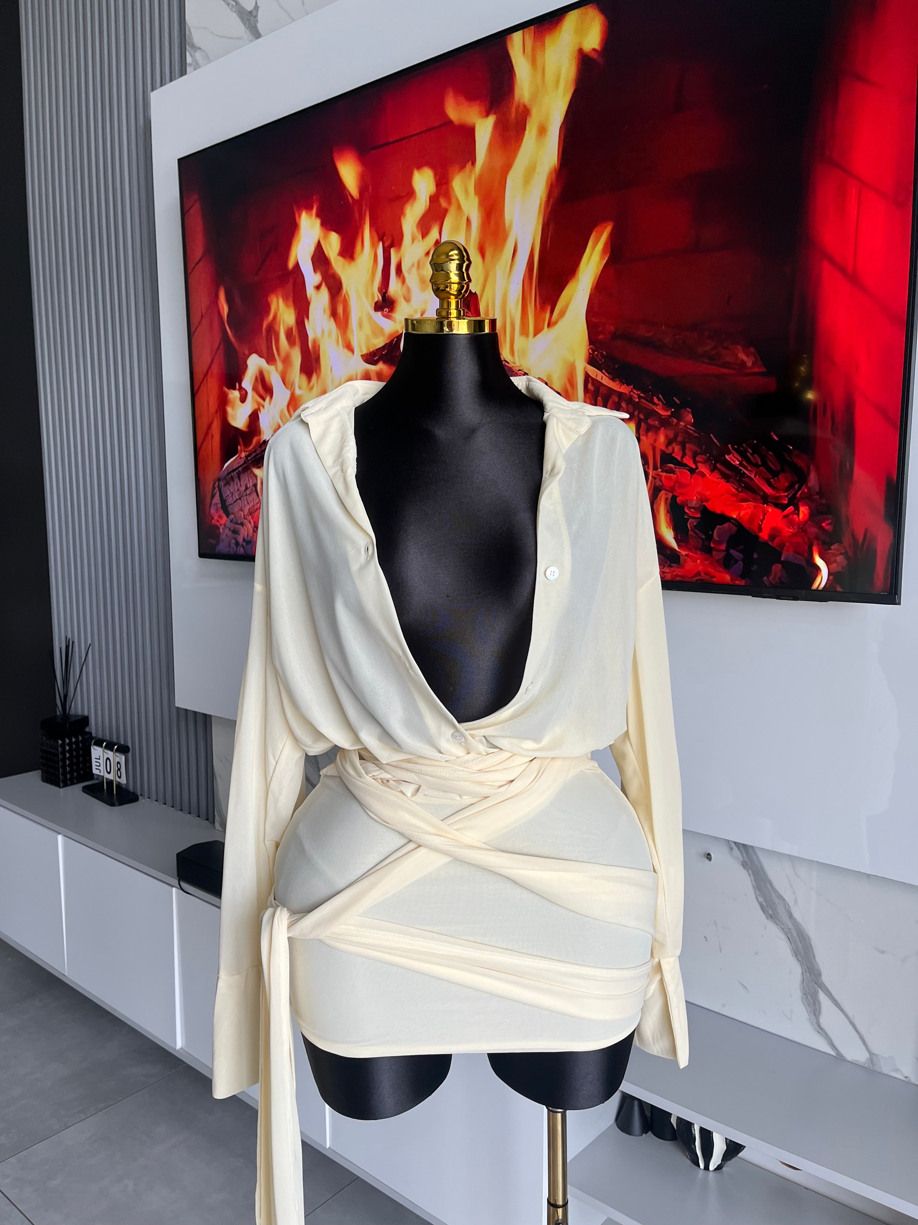 Golden Hour Shirt Dress