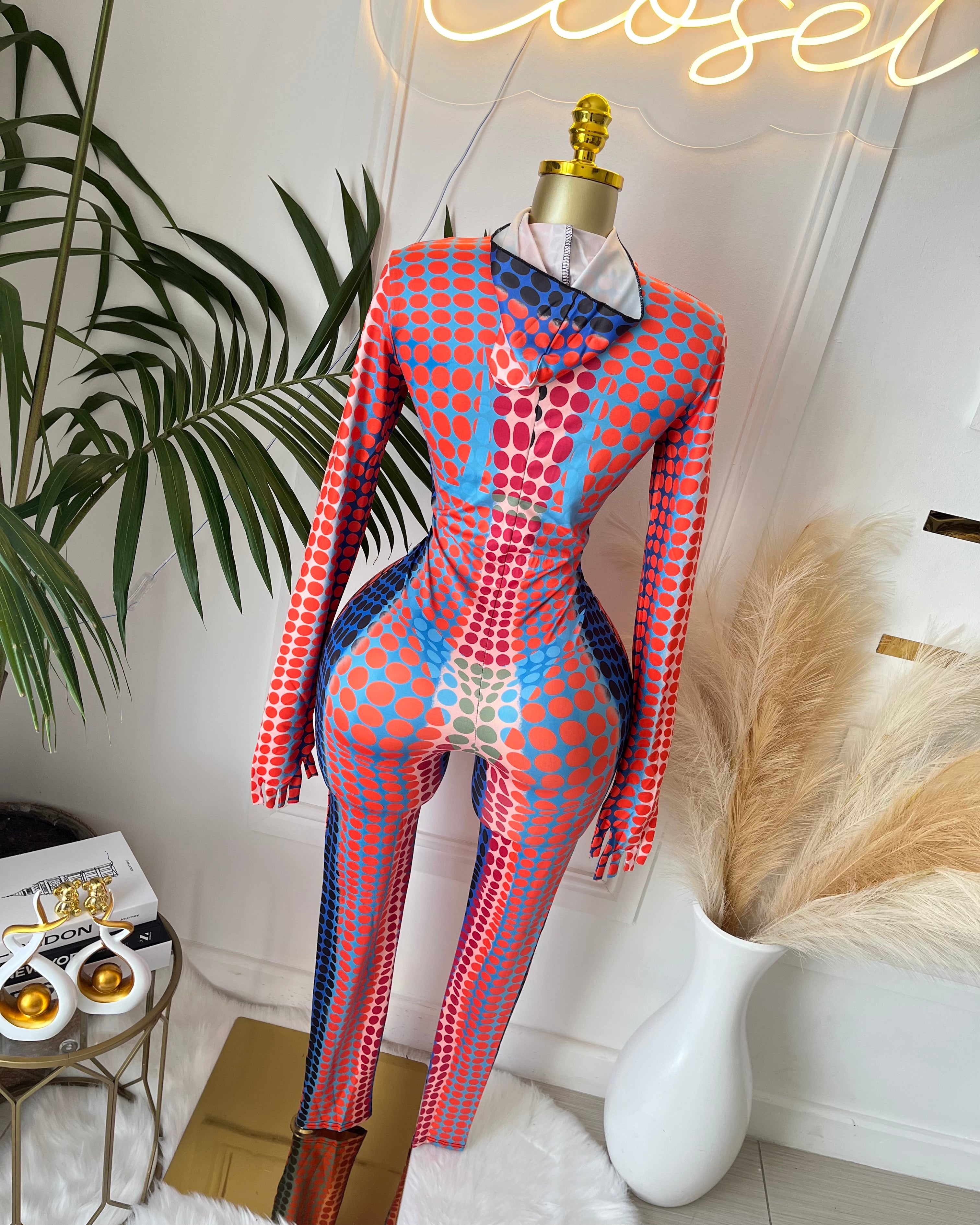 Ivy Printed Jumpsuit
