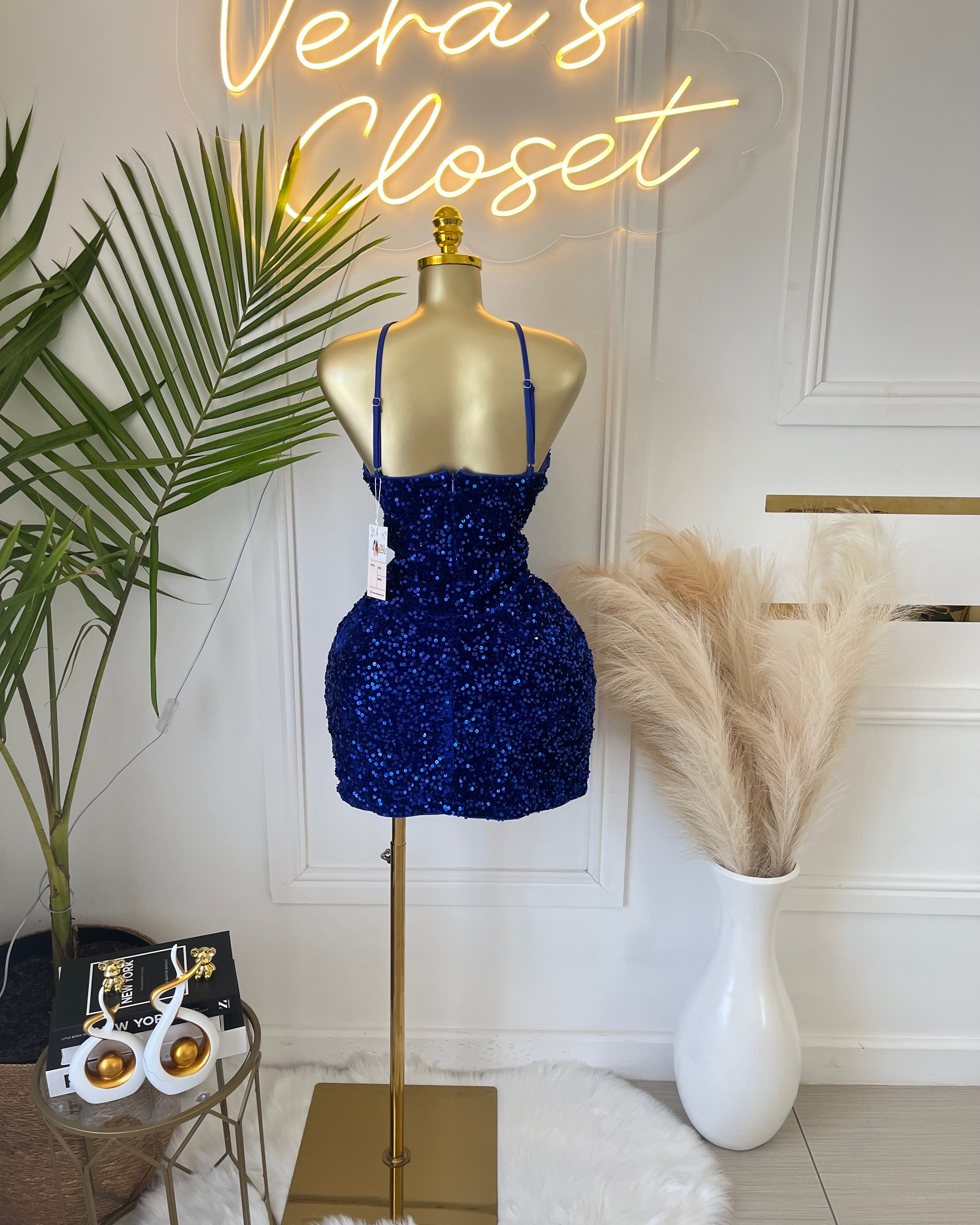 Aura Sequin Mini Dress