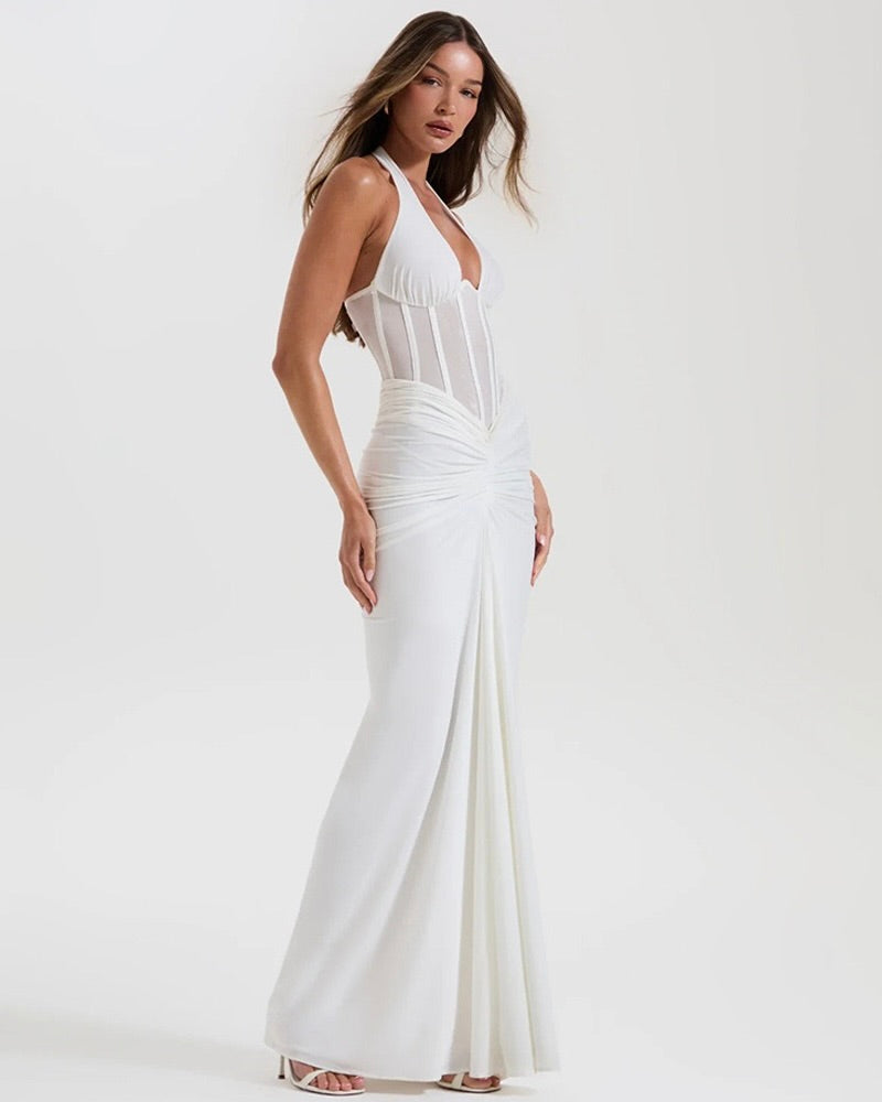 Aurellia Corset Maxi Dress