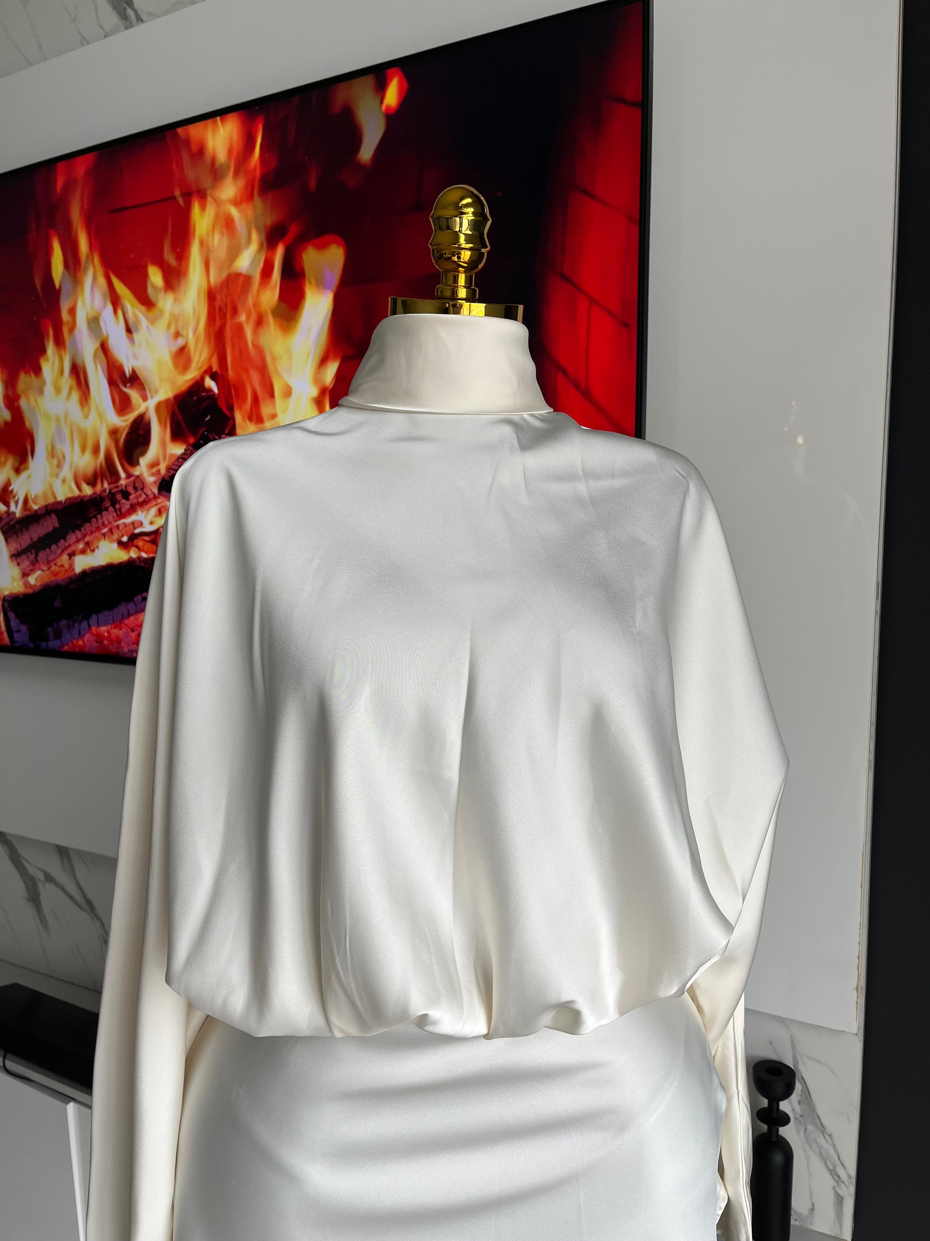 Aluna Satin Mini Dress