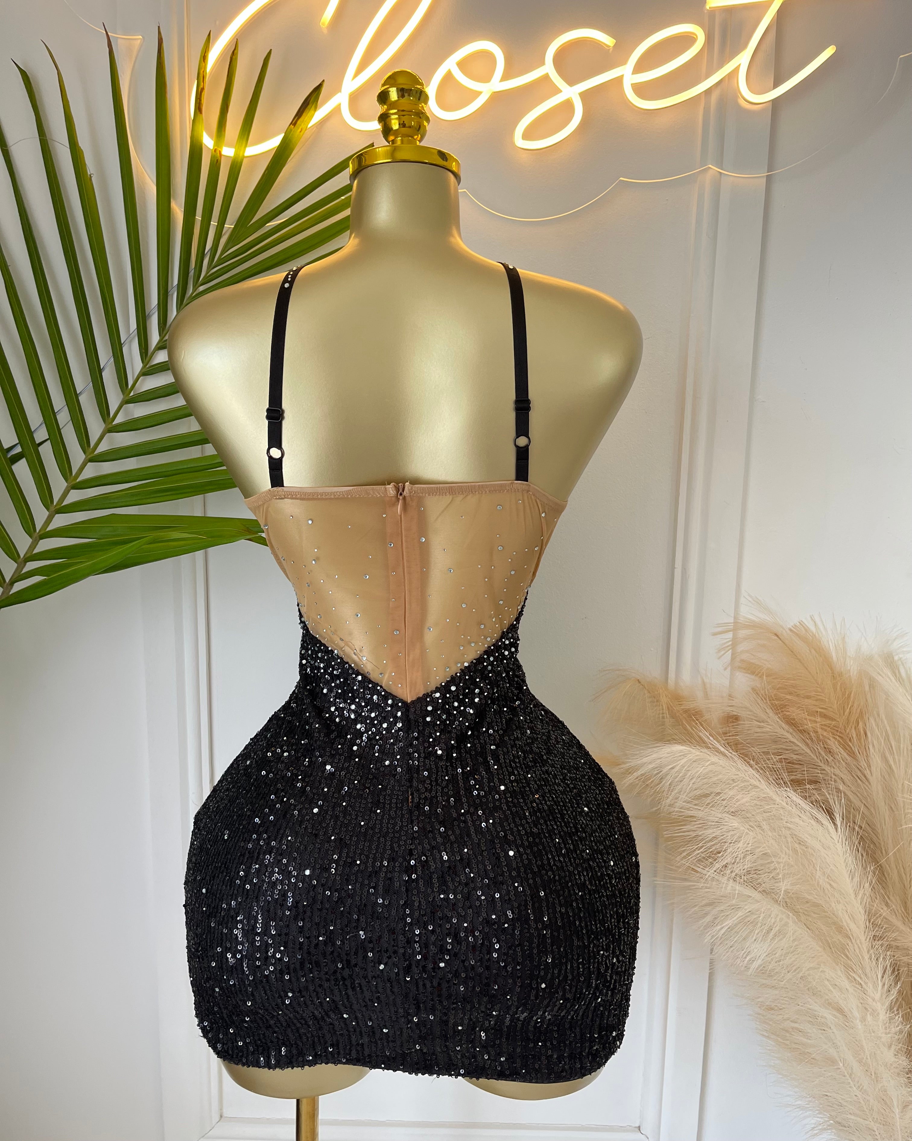 Tenley Embellished Mini Dress