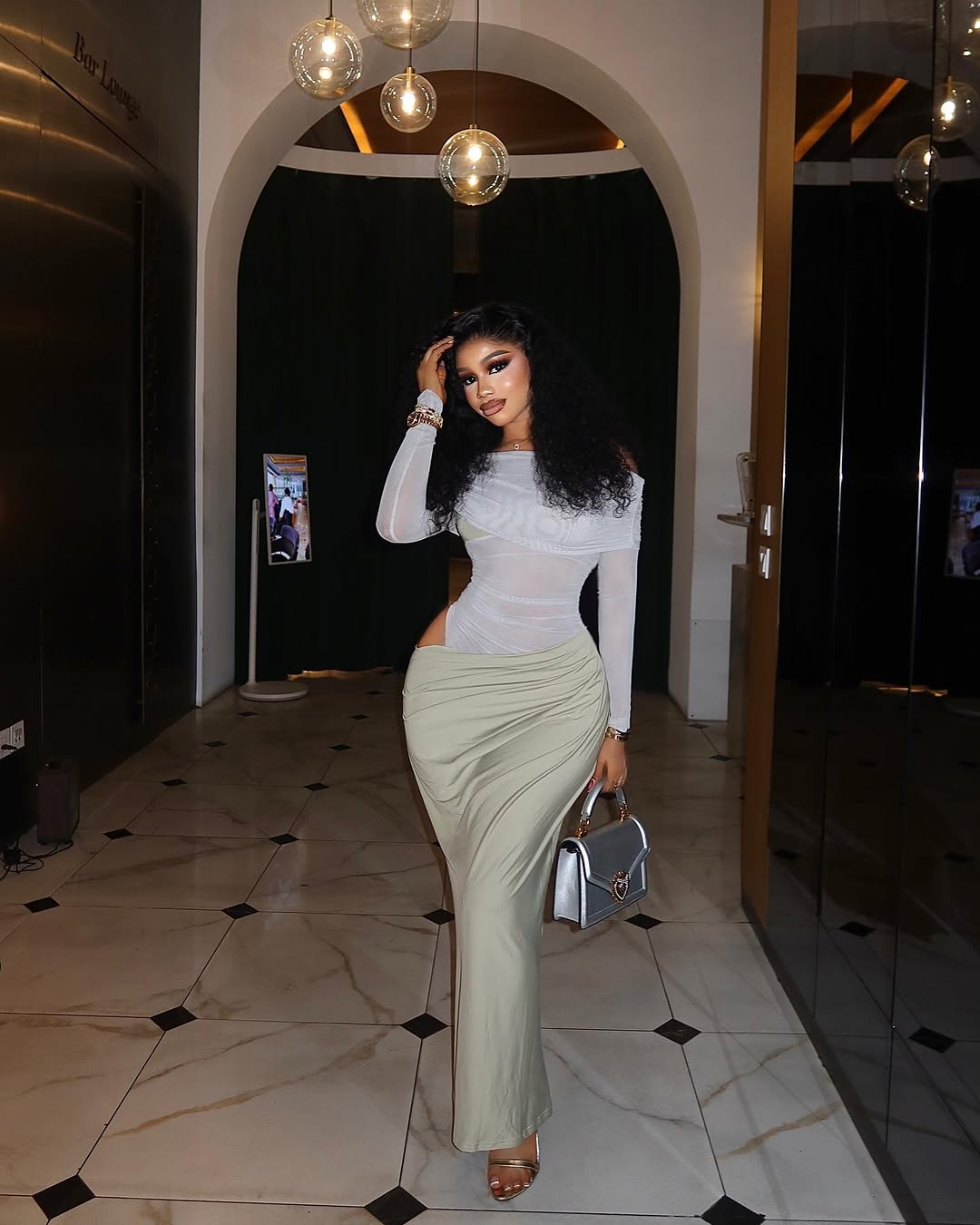 Scarlett Draped Skirt Set