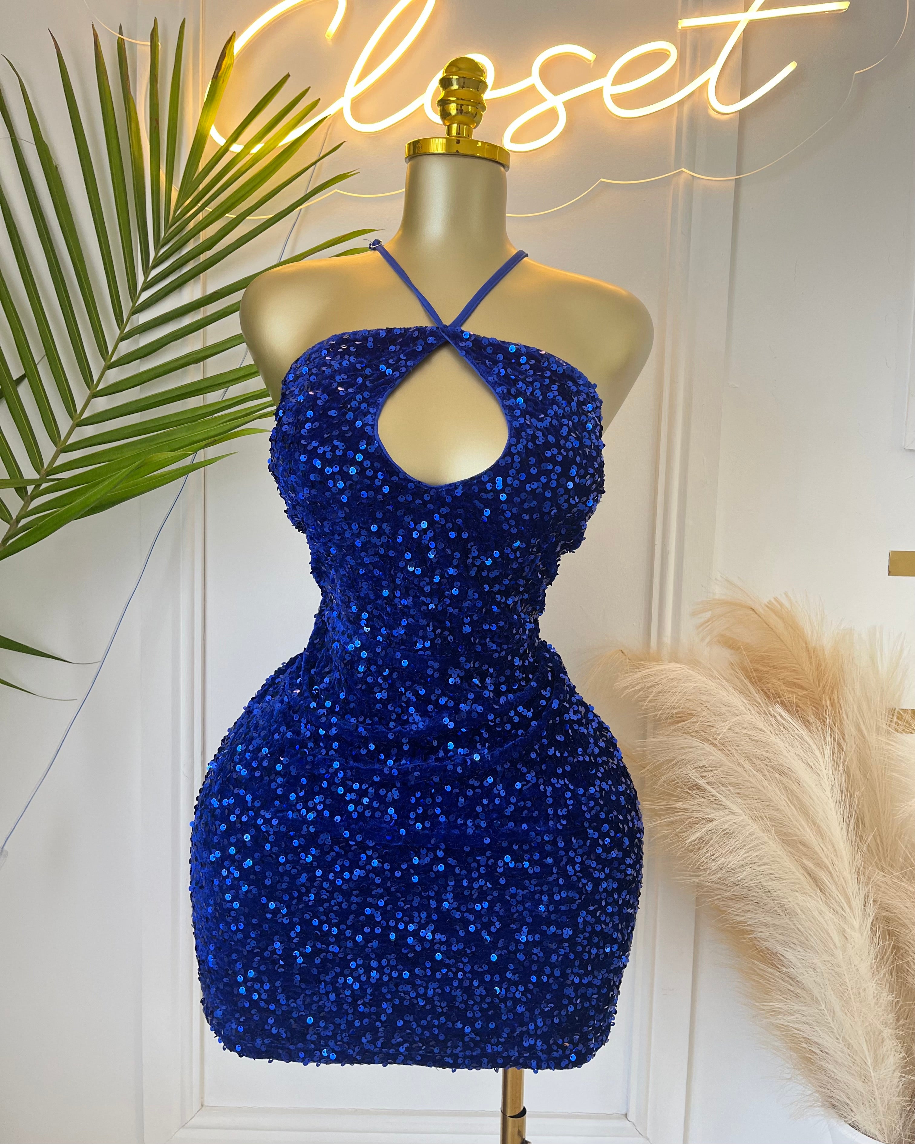 Aura Sequin Mini Dress