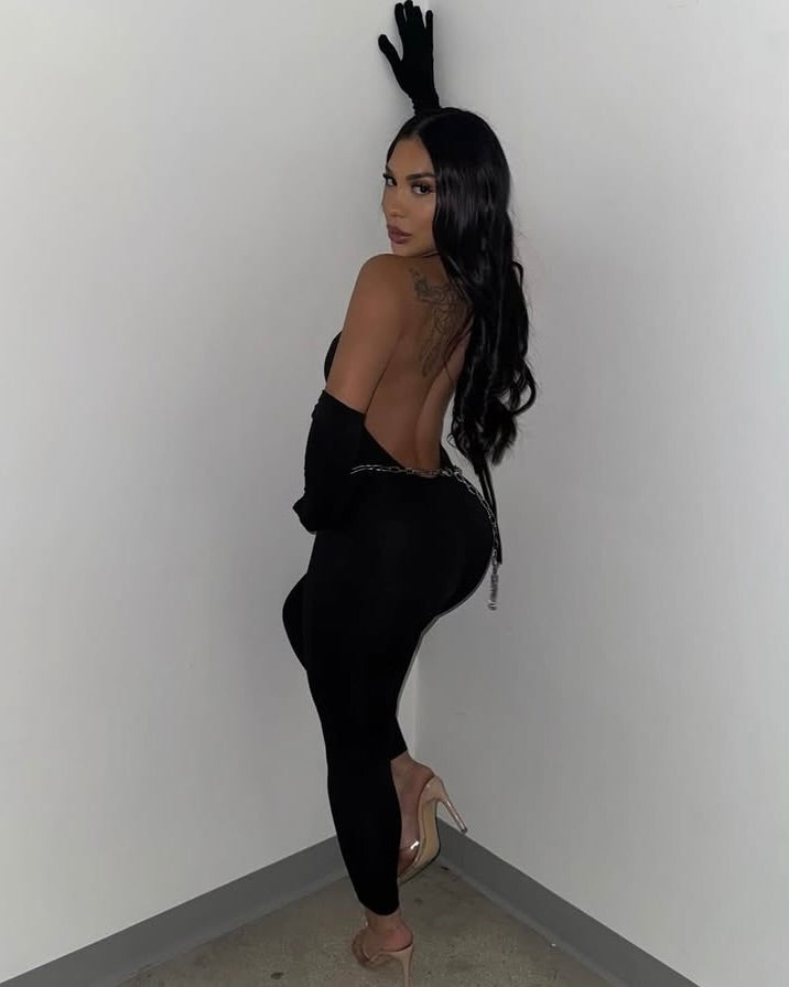 Legacy Plunge Jumpsuit with Gloves