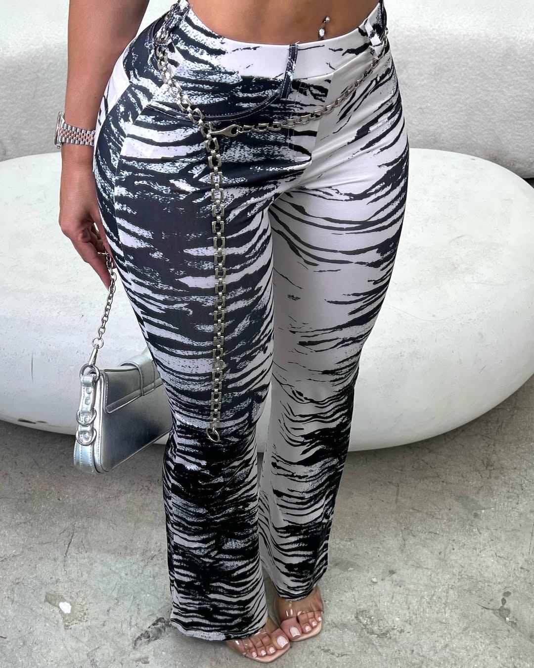 Maui Marble Print Pant Set