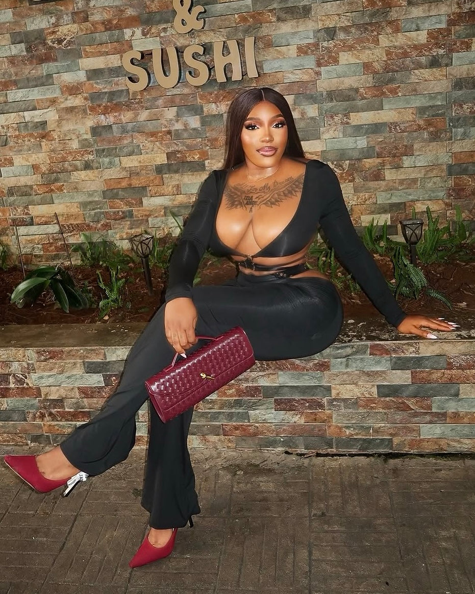 Noir Luxe Two-Piece Set