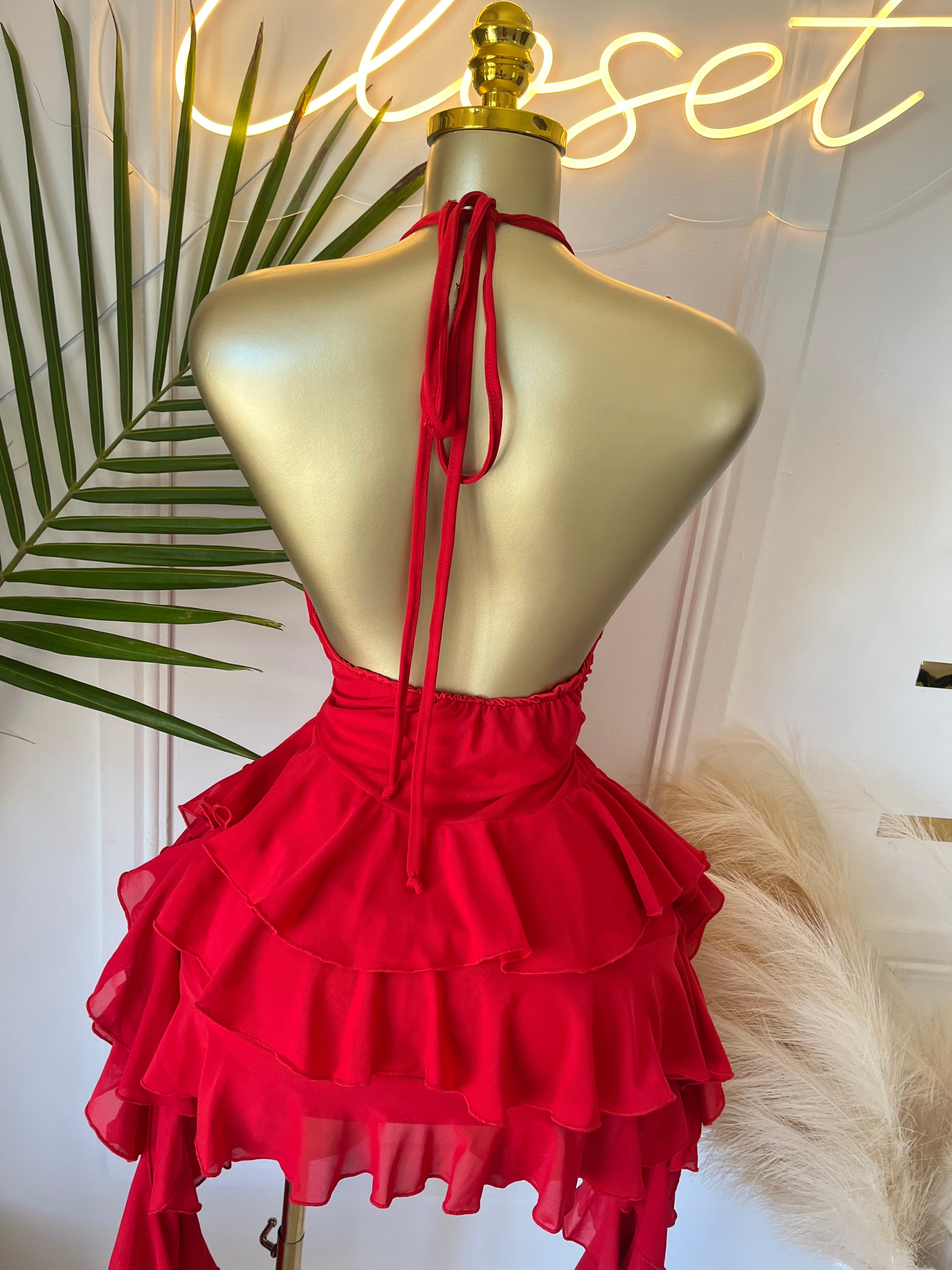 Scarlett Bloom Mini Dress