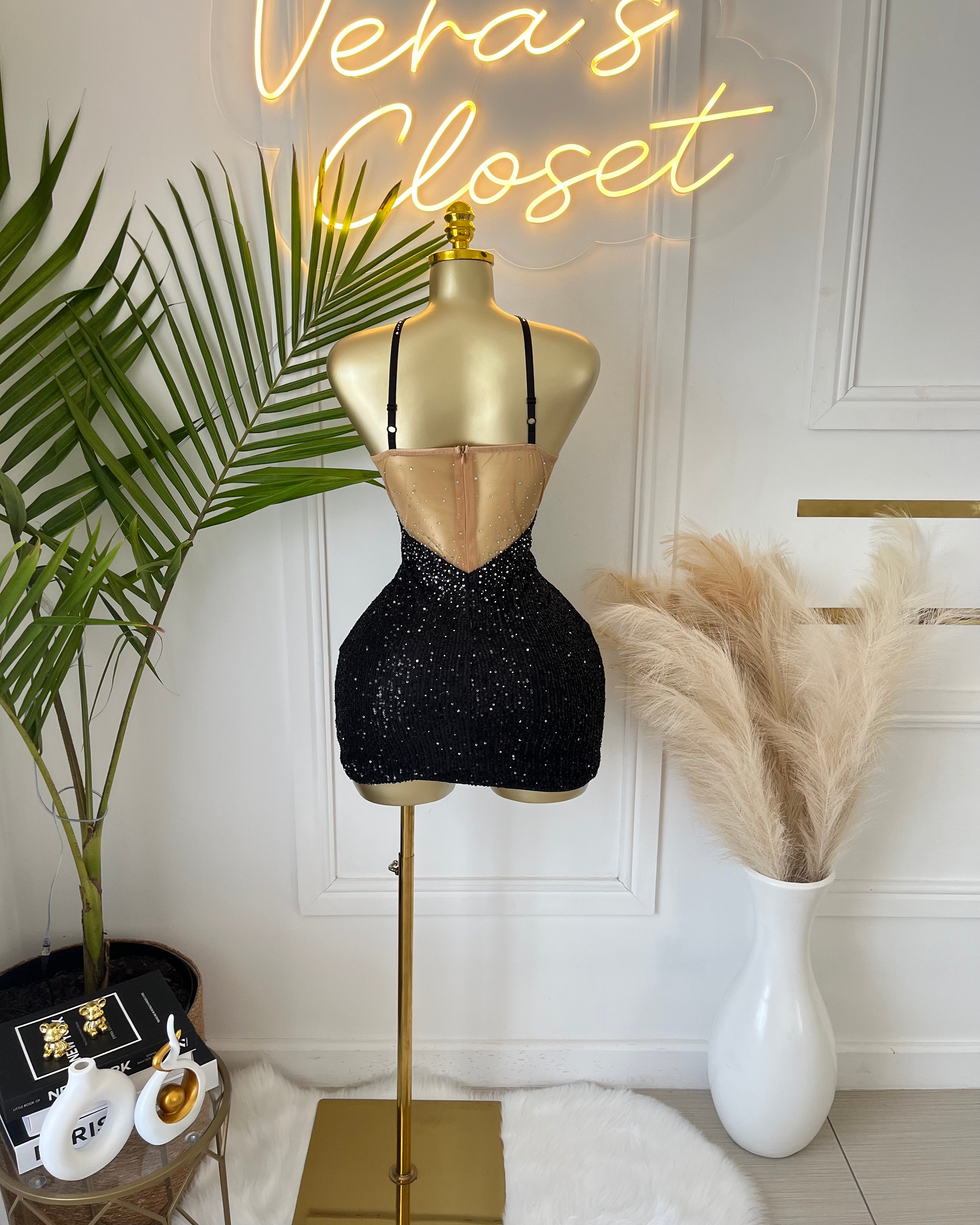 Tenley Embellished Mini Dress