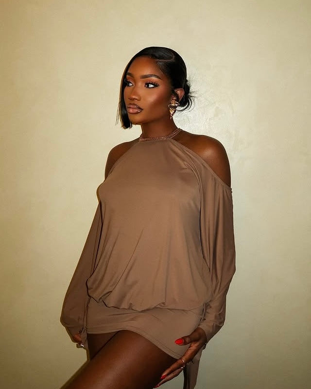 Scandal Butterfly Back Mini Dress