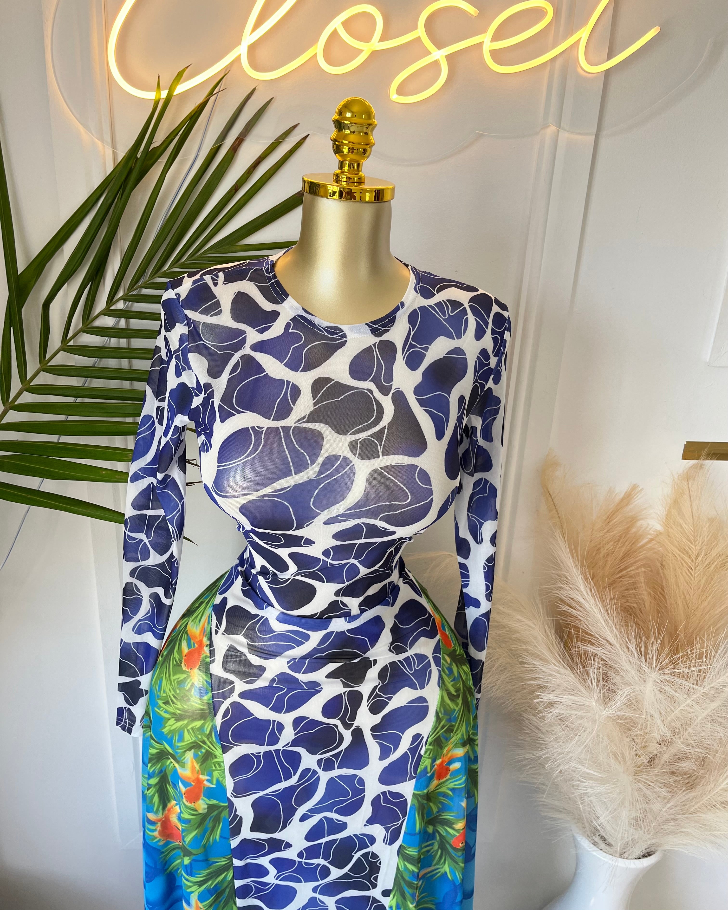 Dreamwave Resort Maxi Dress