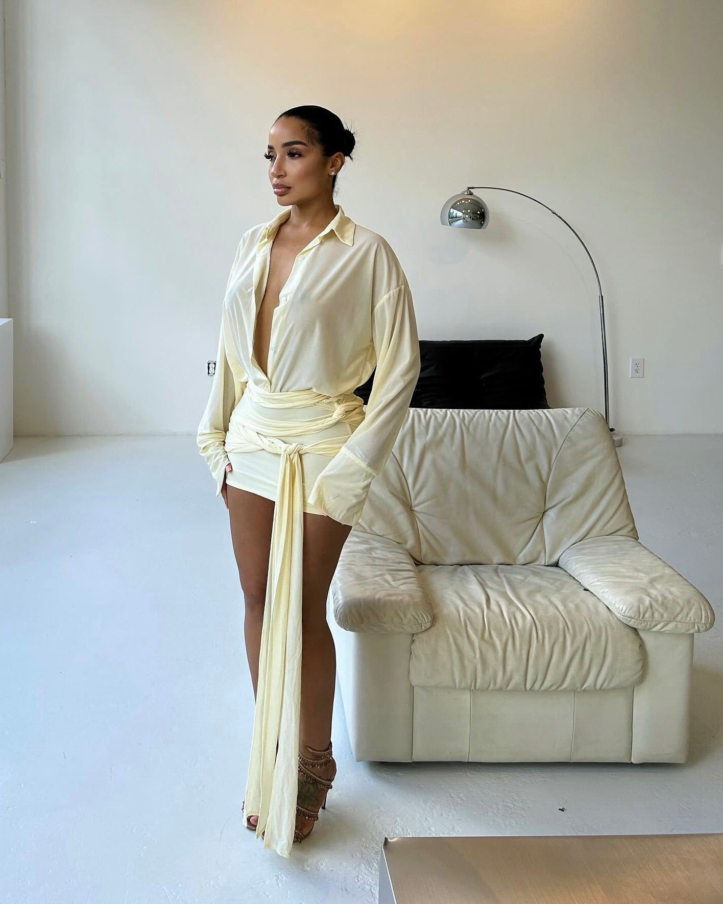 Golden Hour Shirt Dress